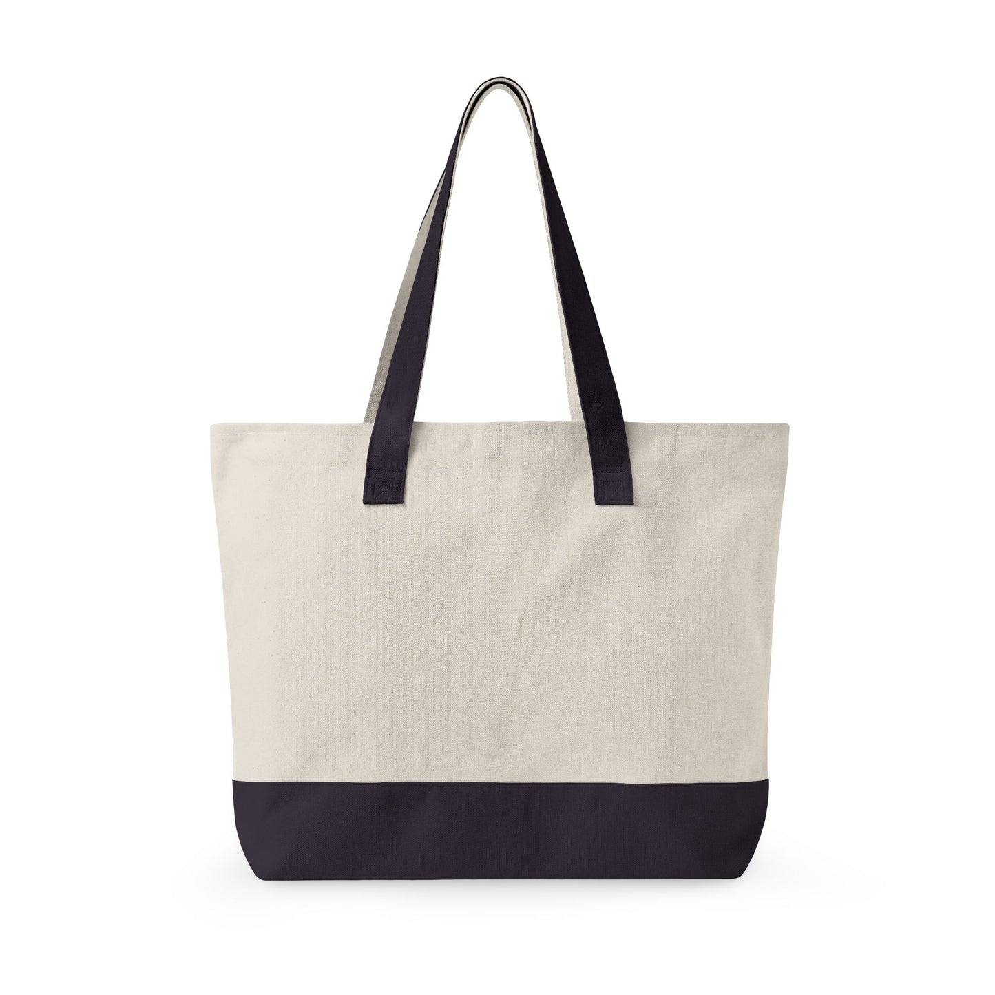 Boat Snacks Zippered Canvas Tote Bag