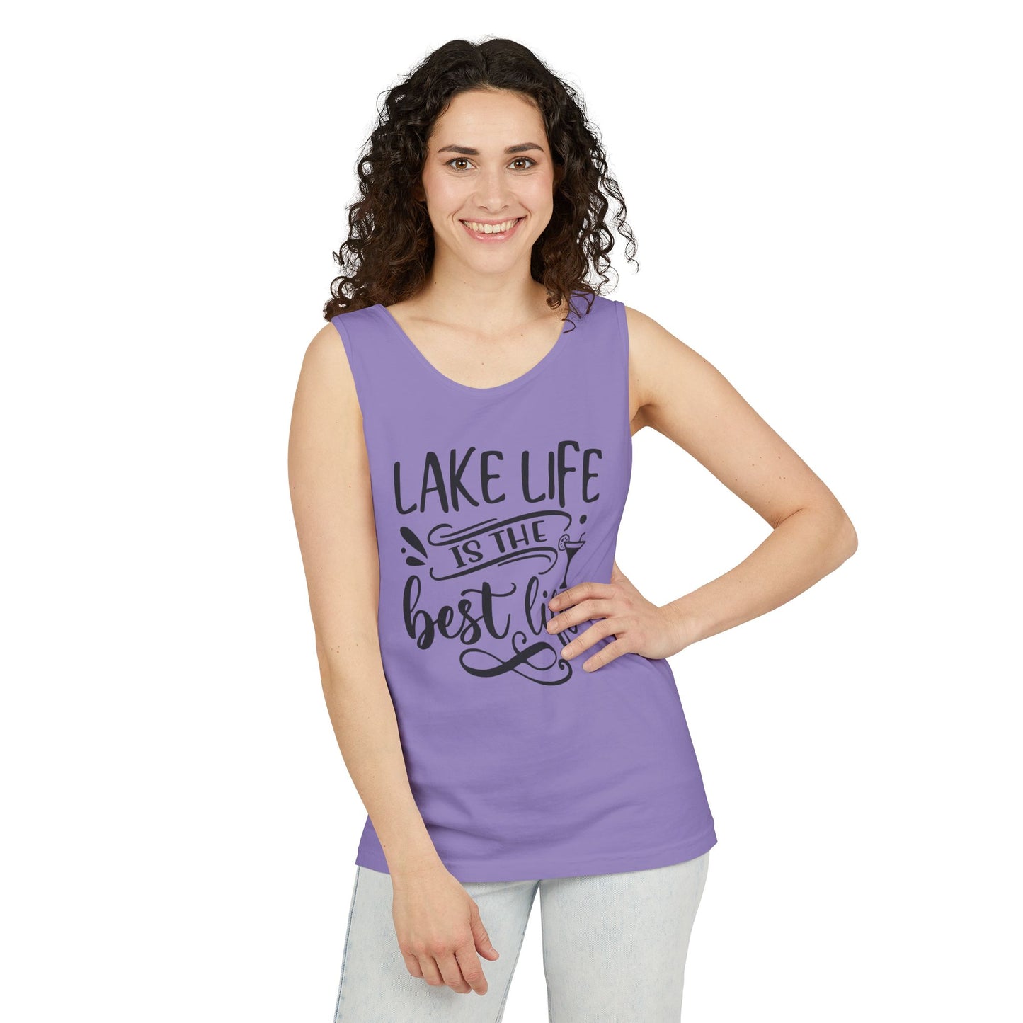 Lake Life Is The Best Life- Comfort Colors Tank