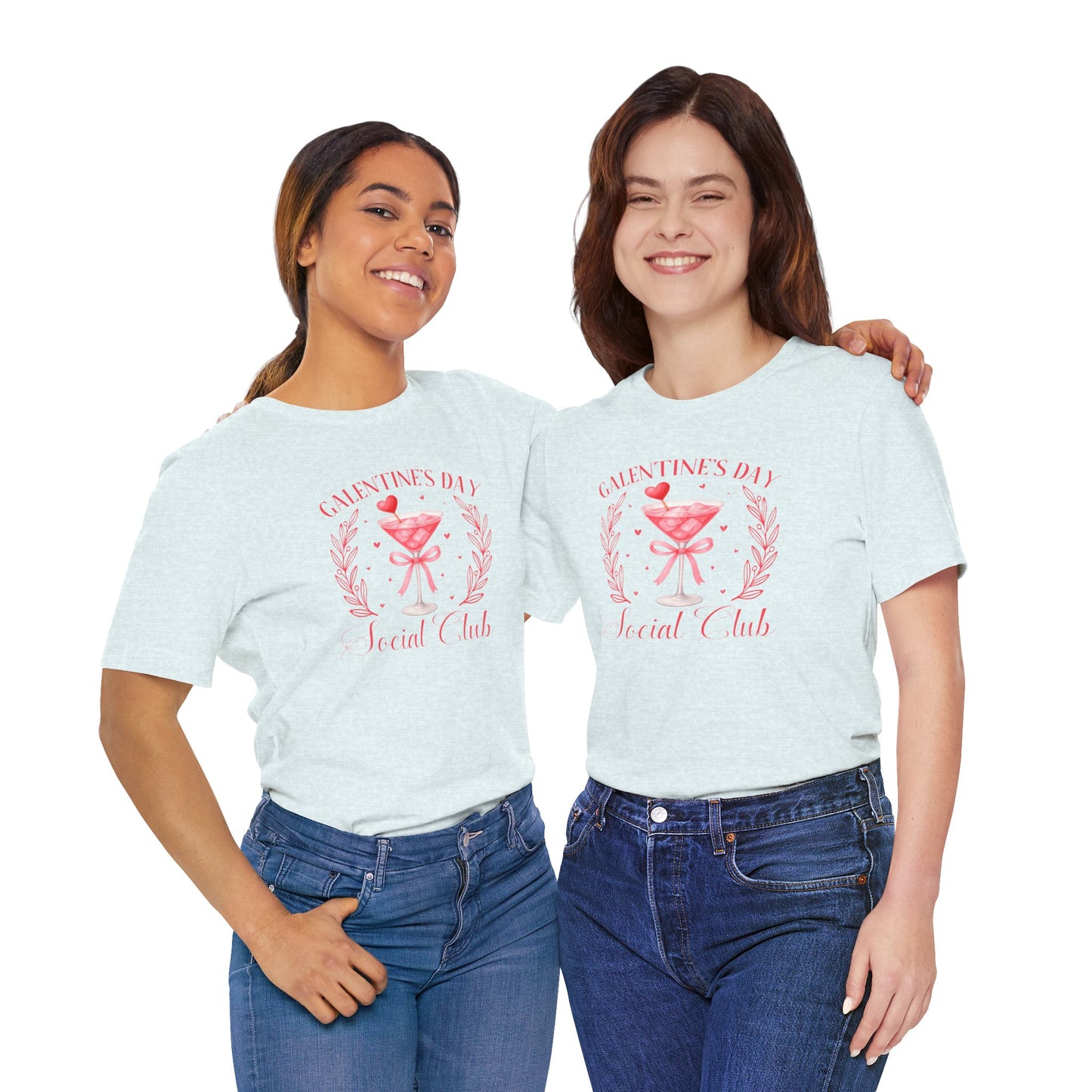 Galentine's Day Social Club Tee