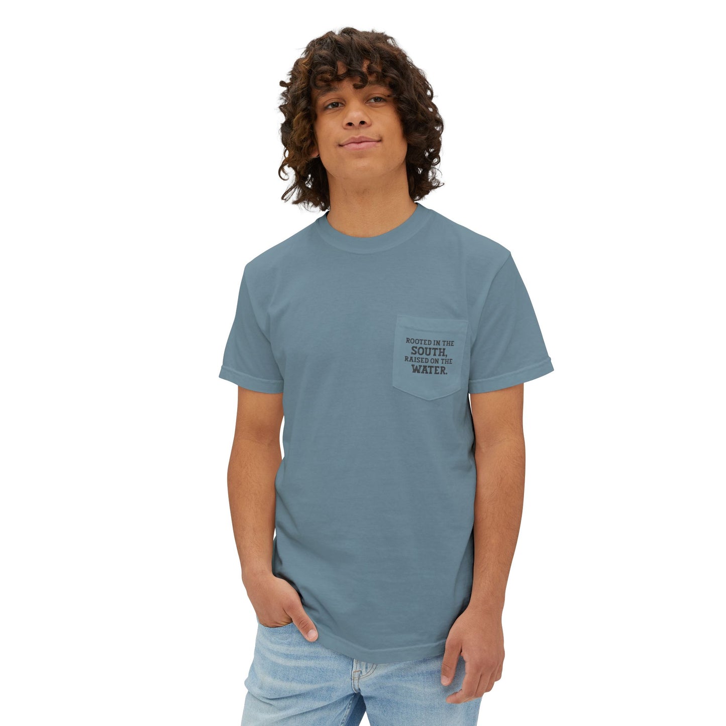 Mud Life Crisis Pocket Comfort Colors T-Shirt