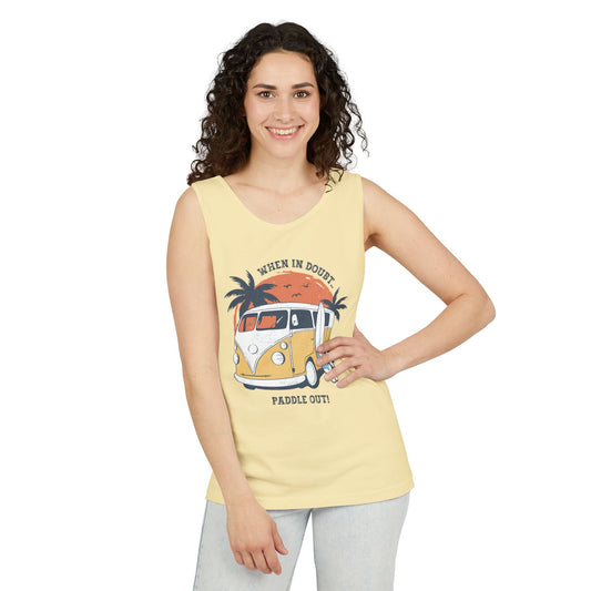When in Doubt, Paddle Out- Comfort Colors Tank