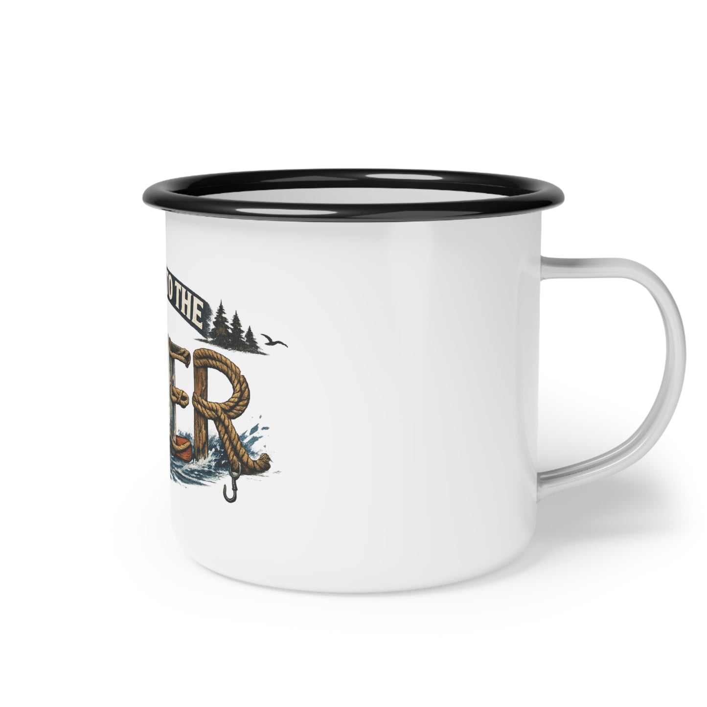 Take Me to the River Enamel Camp Cup