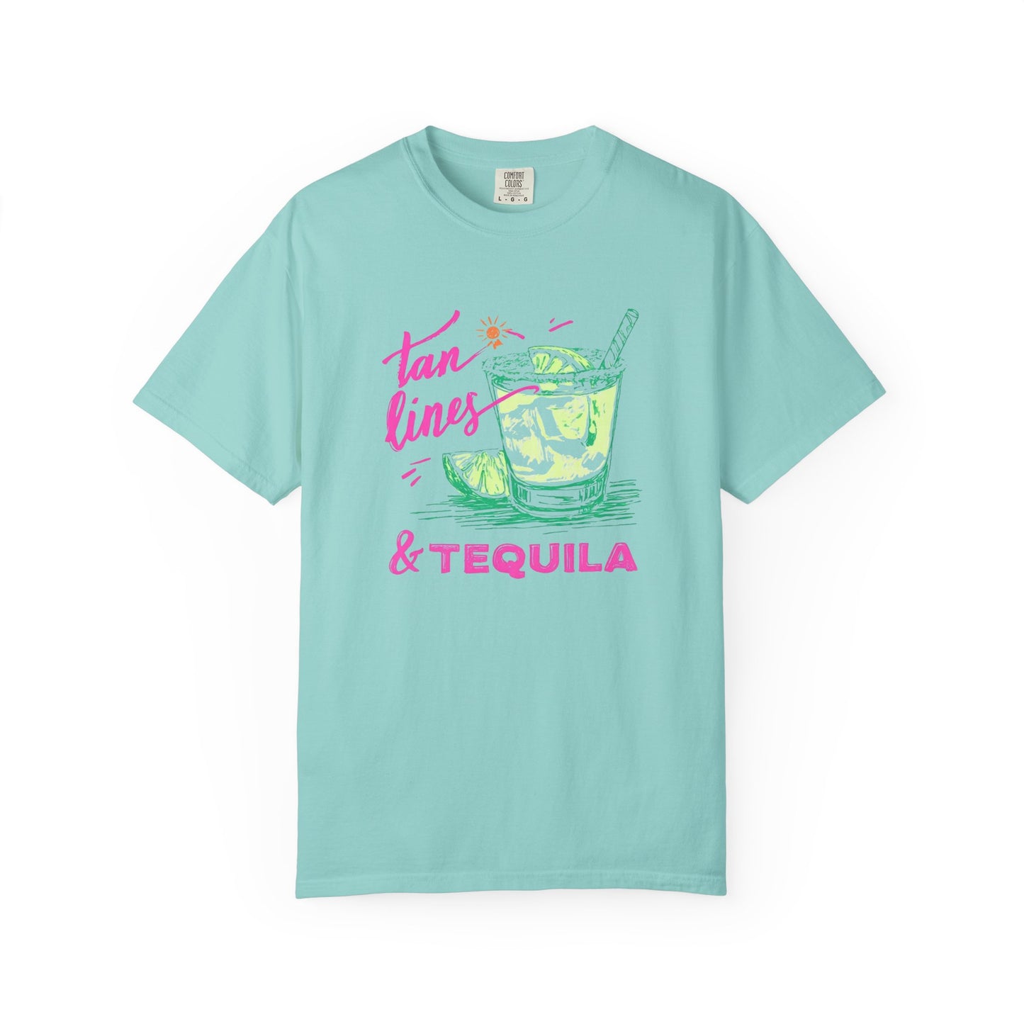 Tan Lines & Tequila- Comfort Colors T-shirt