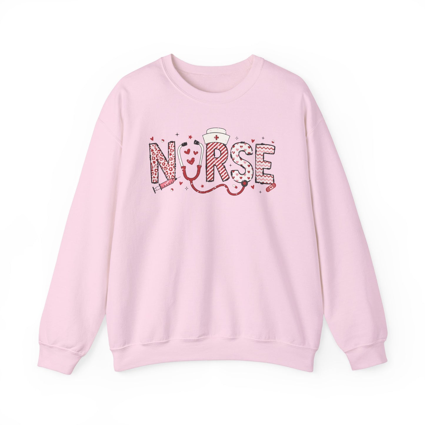 Nurse Valentine Themed Sweatshirt