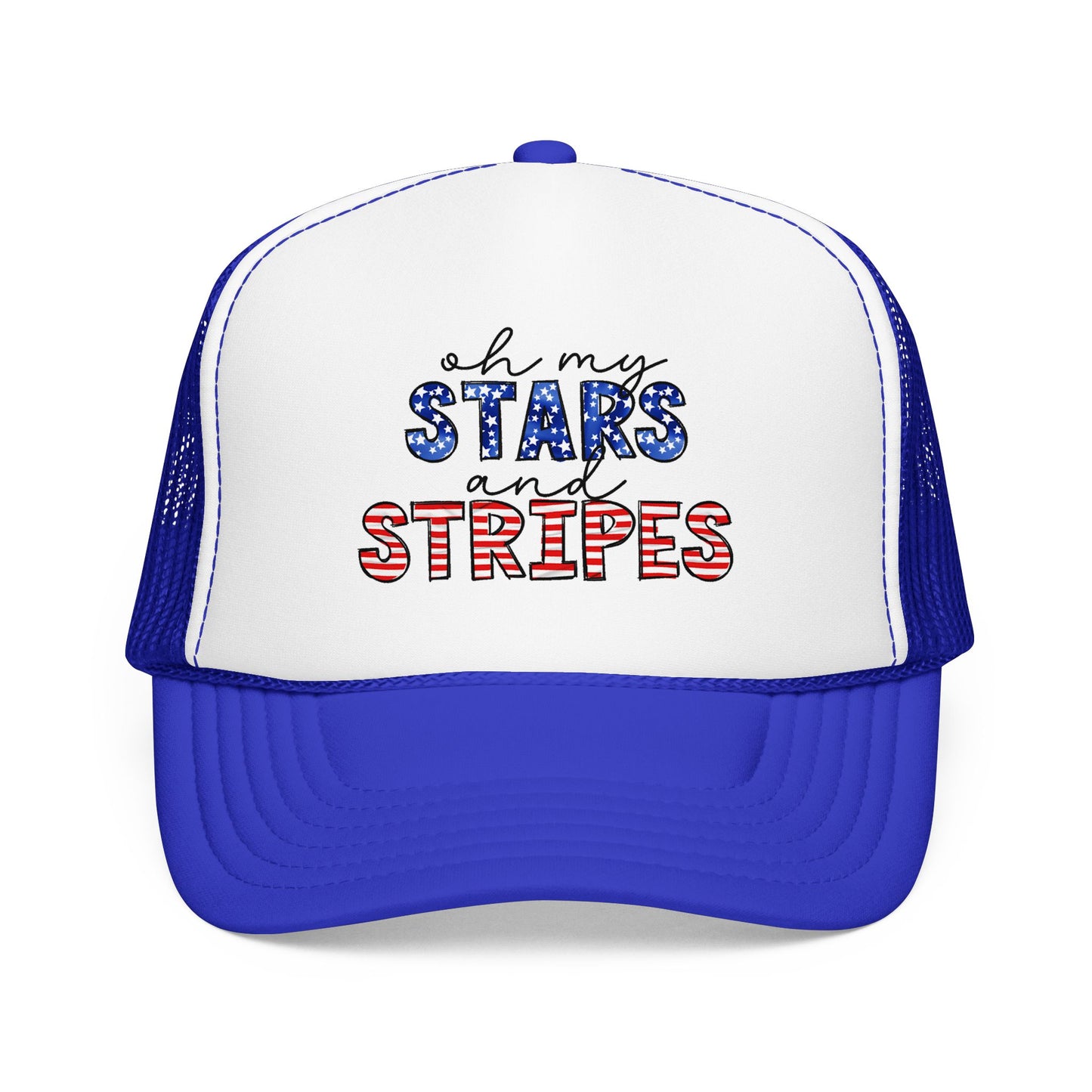 Oh My Stars and Stripes Trucker Hat