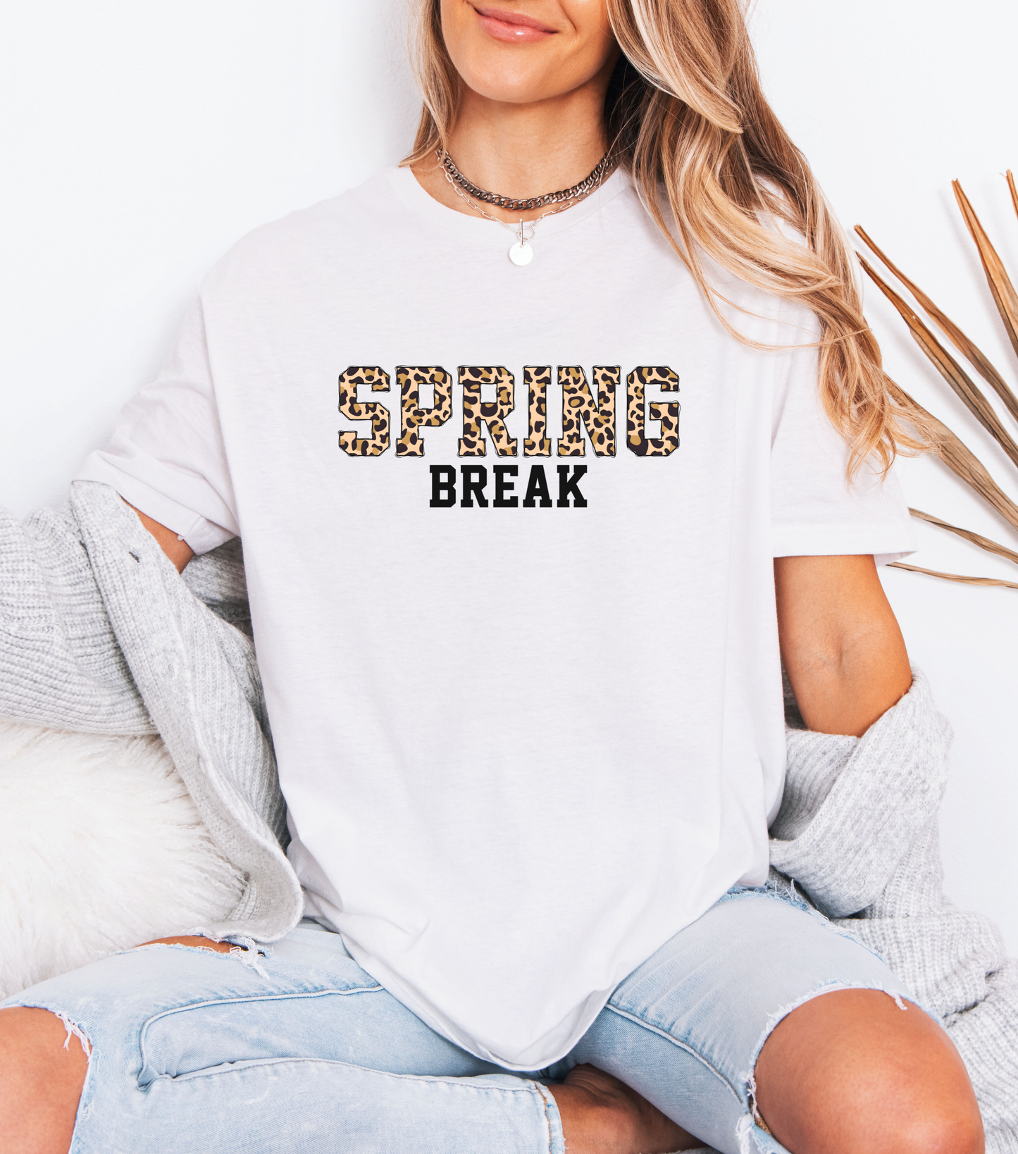 Spring Break Leopard Tee
