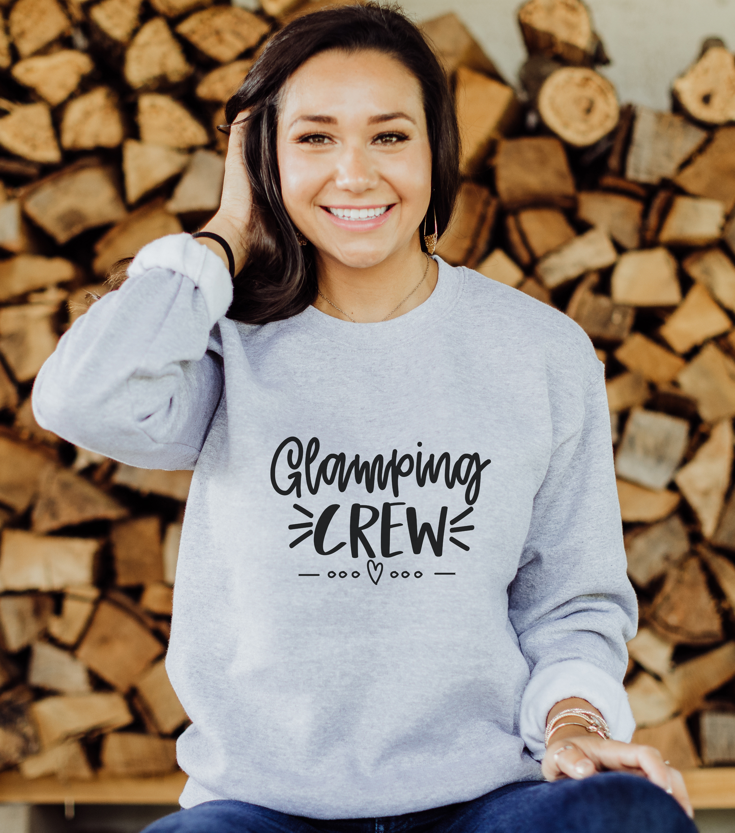 Glamping Crew Sweatshirt