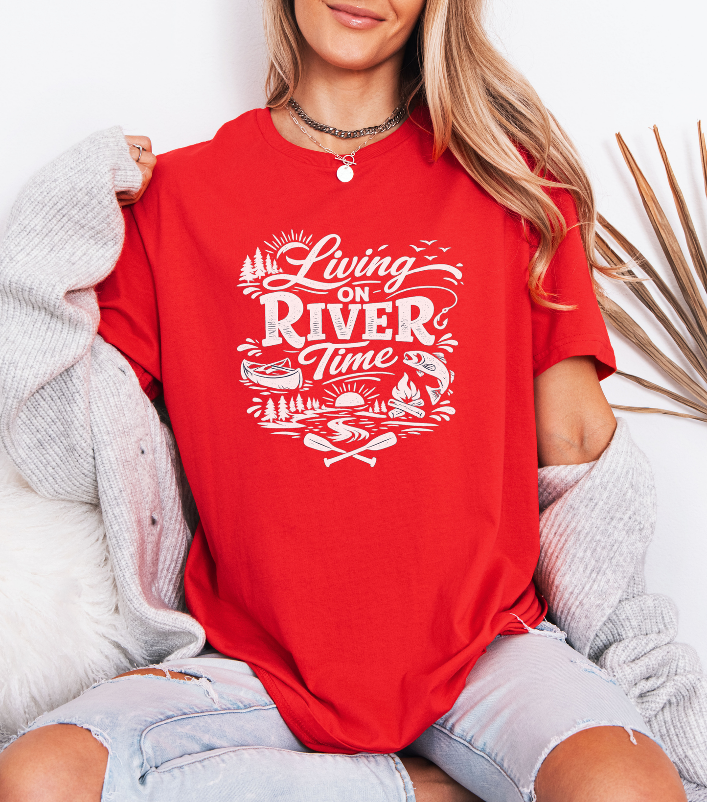 Living on River Time Shirt