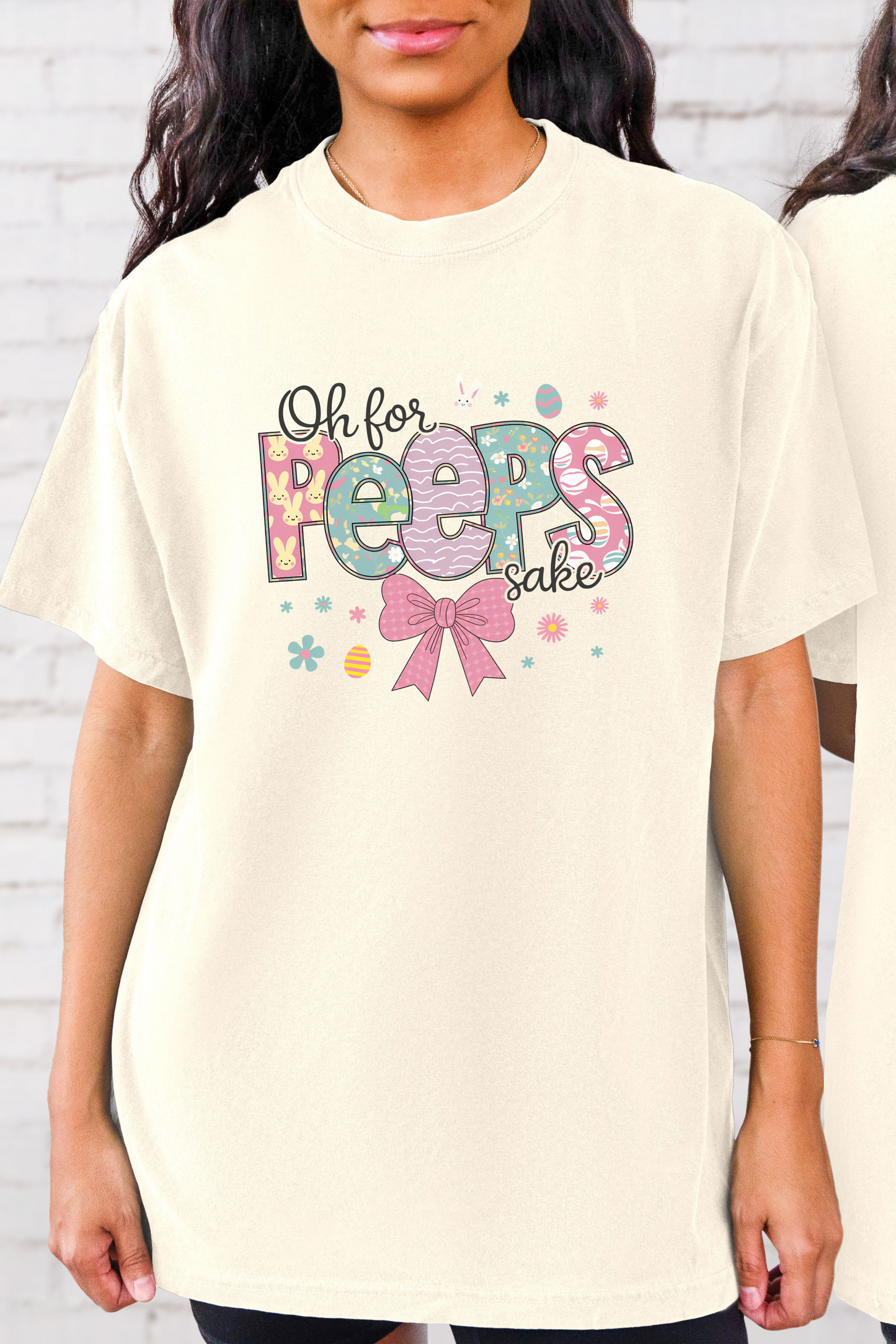 Oh For Peeps Sake Comfort Colors Easter T-shirt