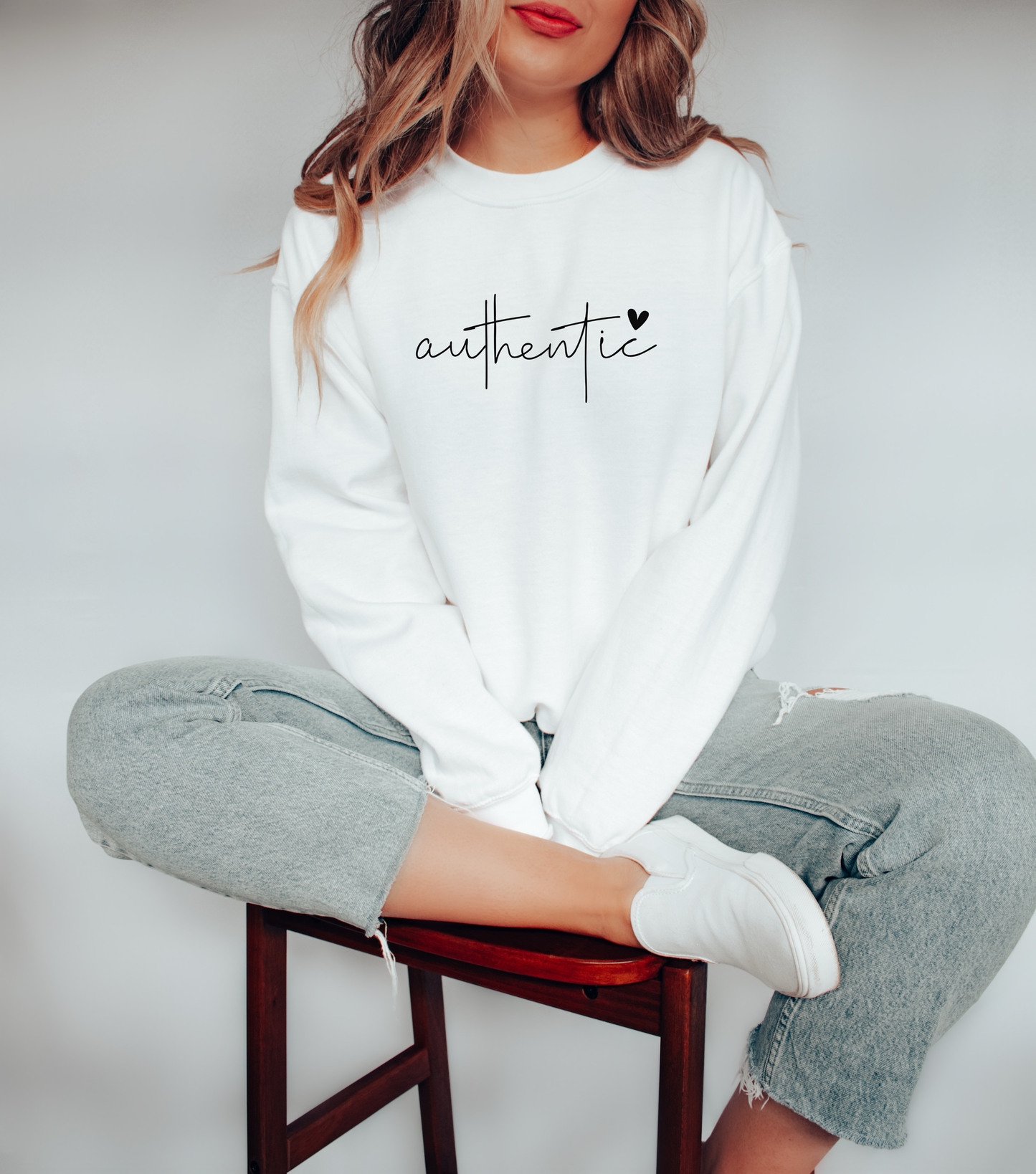 Authentic Script Sweatshirt