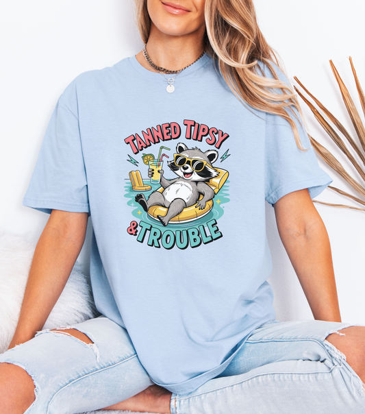 Tanned Tipsy & Trouble