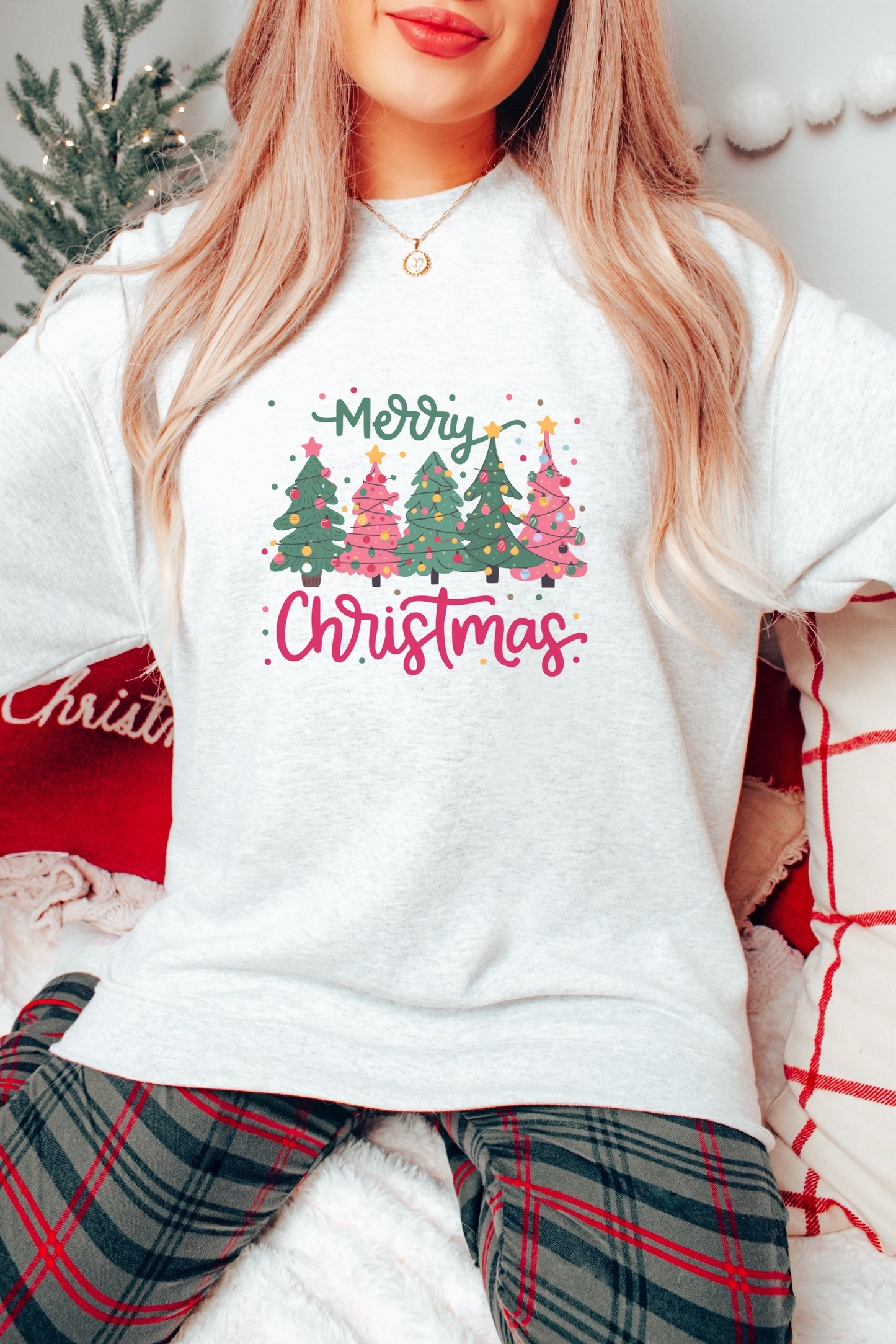 Merry Christmas Graphic Sweatshirt