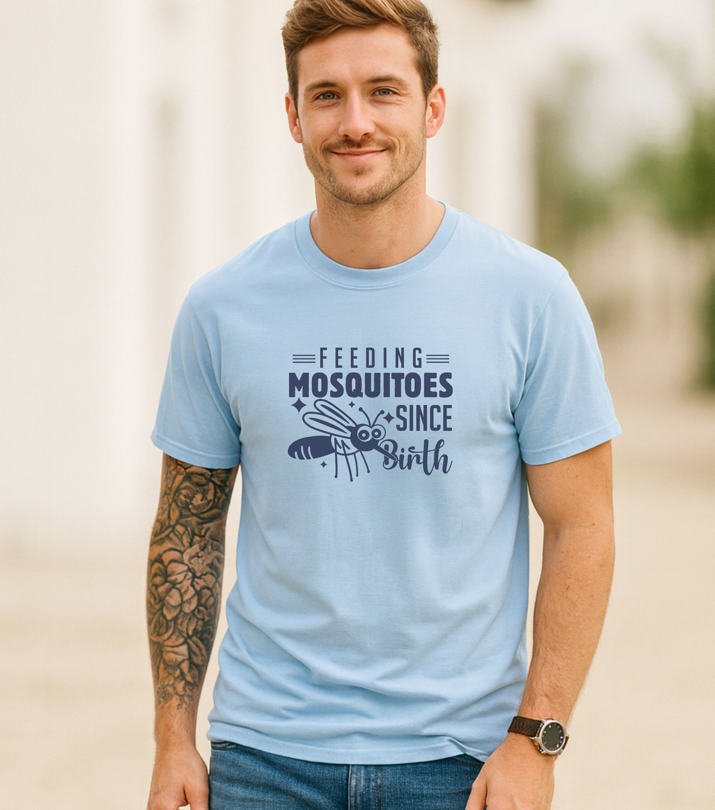 Feeding Mosquitoes Since Birth