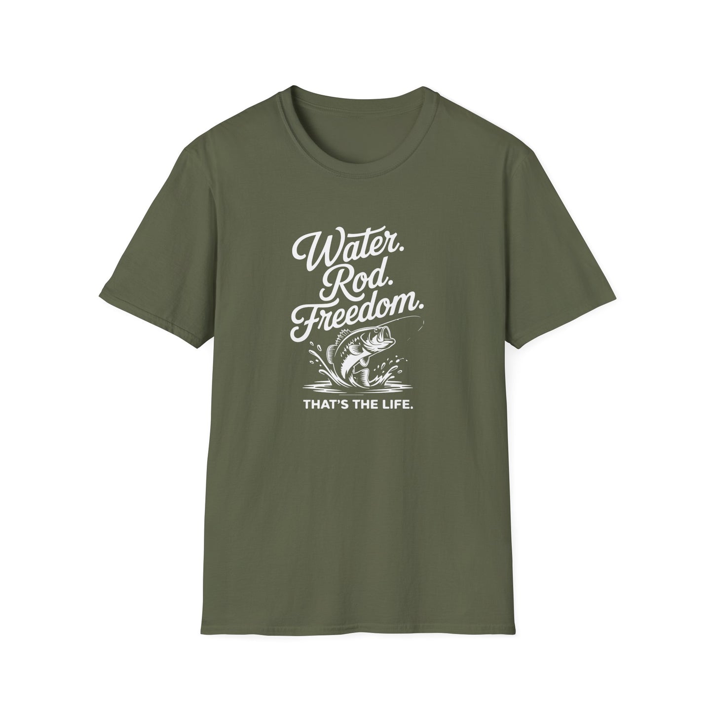 Water. Rod. Freedom T-shirt