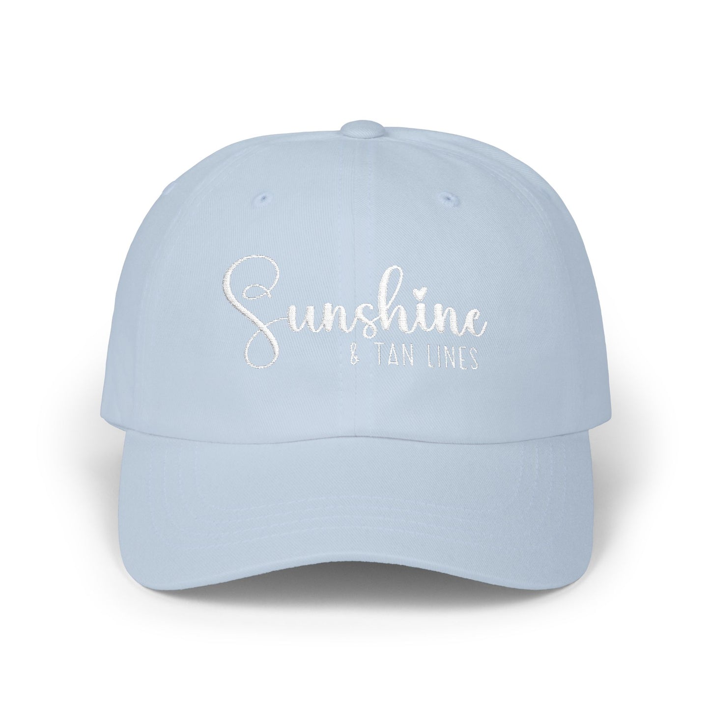 Sunshine & Tan Lines Embroidered Hat