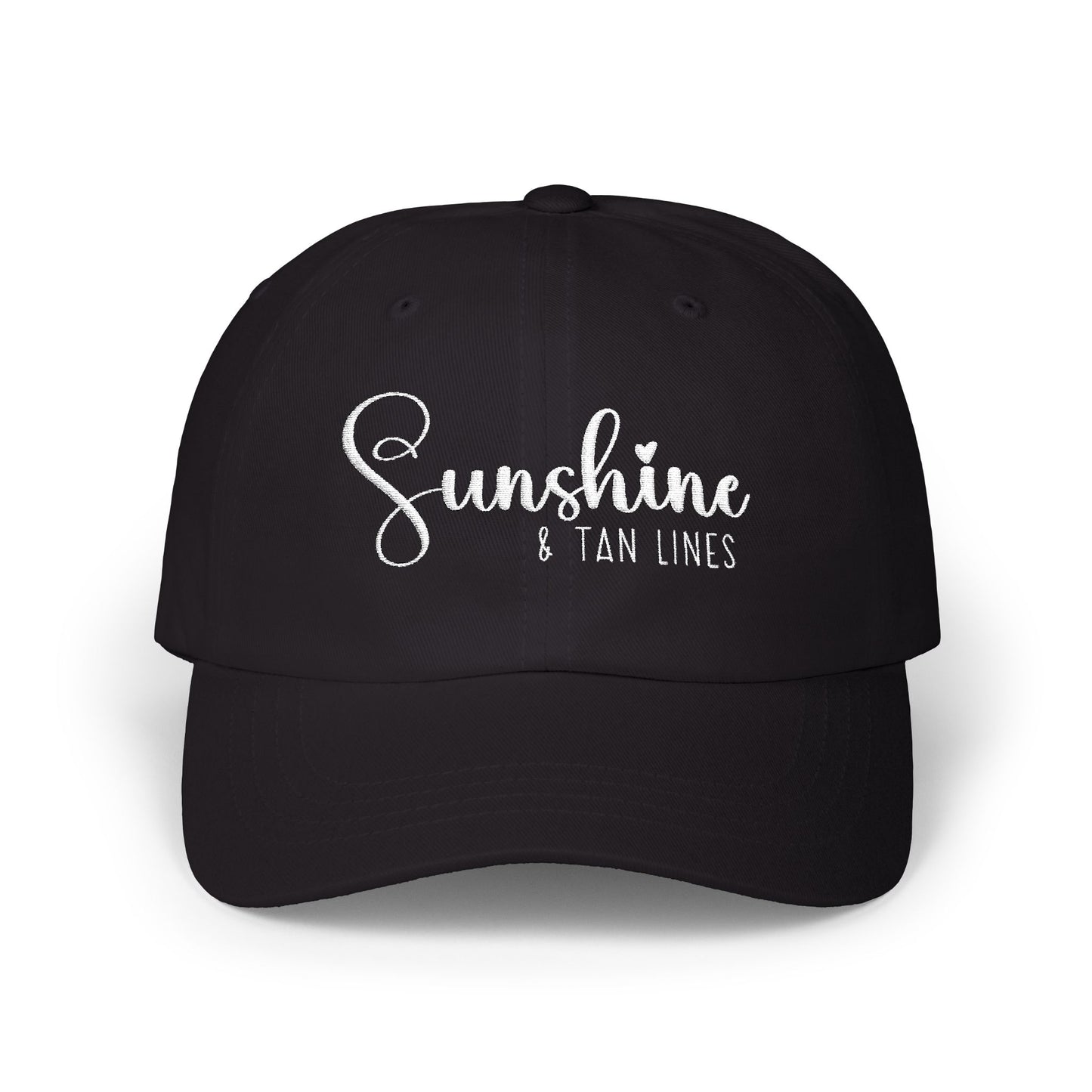 Sunshine & Tan Lines Embroidered Hat