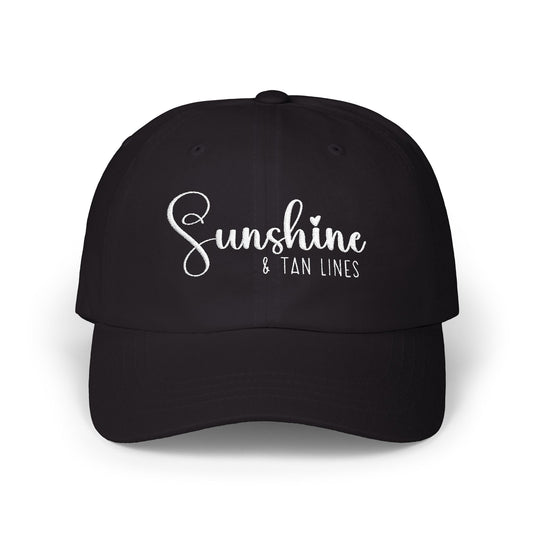 Sunshine & Tan Lines Embroidered Hat