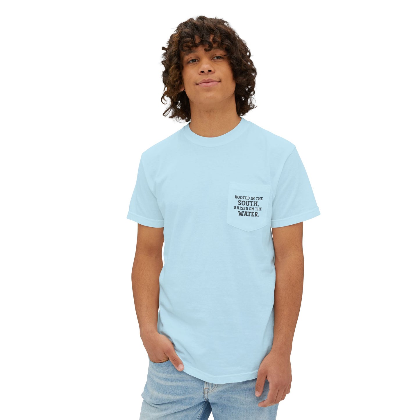 Mud Life Crisis Pocket Comfort Colors T-Shirt
