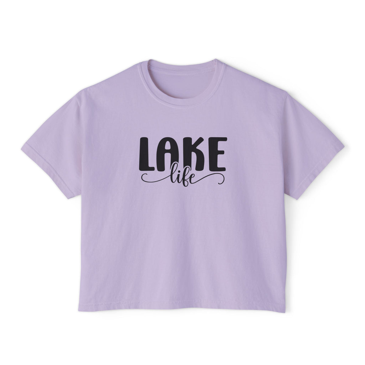 Lake Life — Comfort Colors Boxy Tee