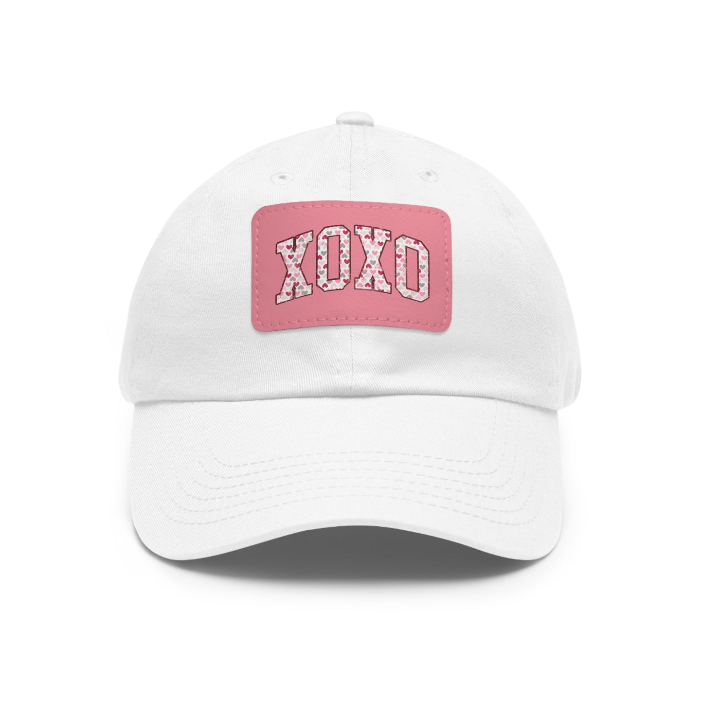 XOXO Leather Patch Ball Cap