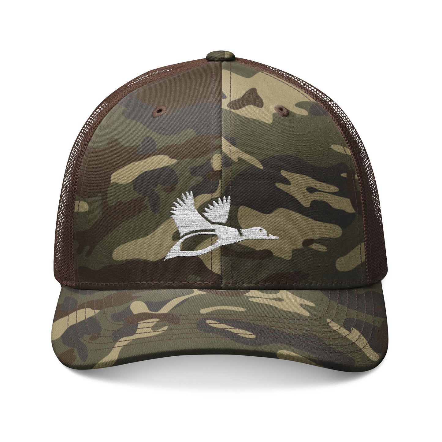 Mallard Embroidered Camo Hat