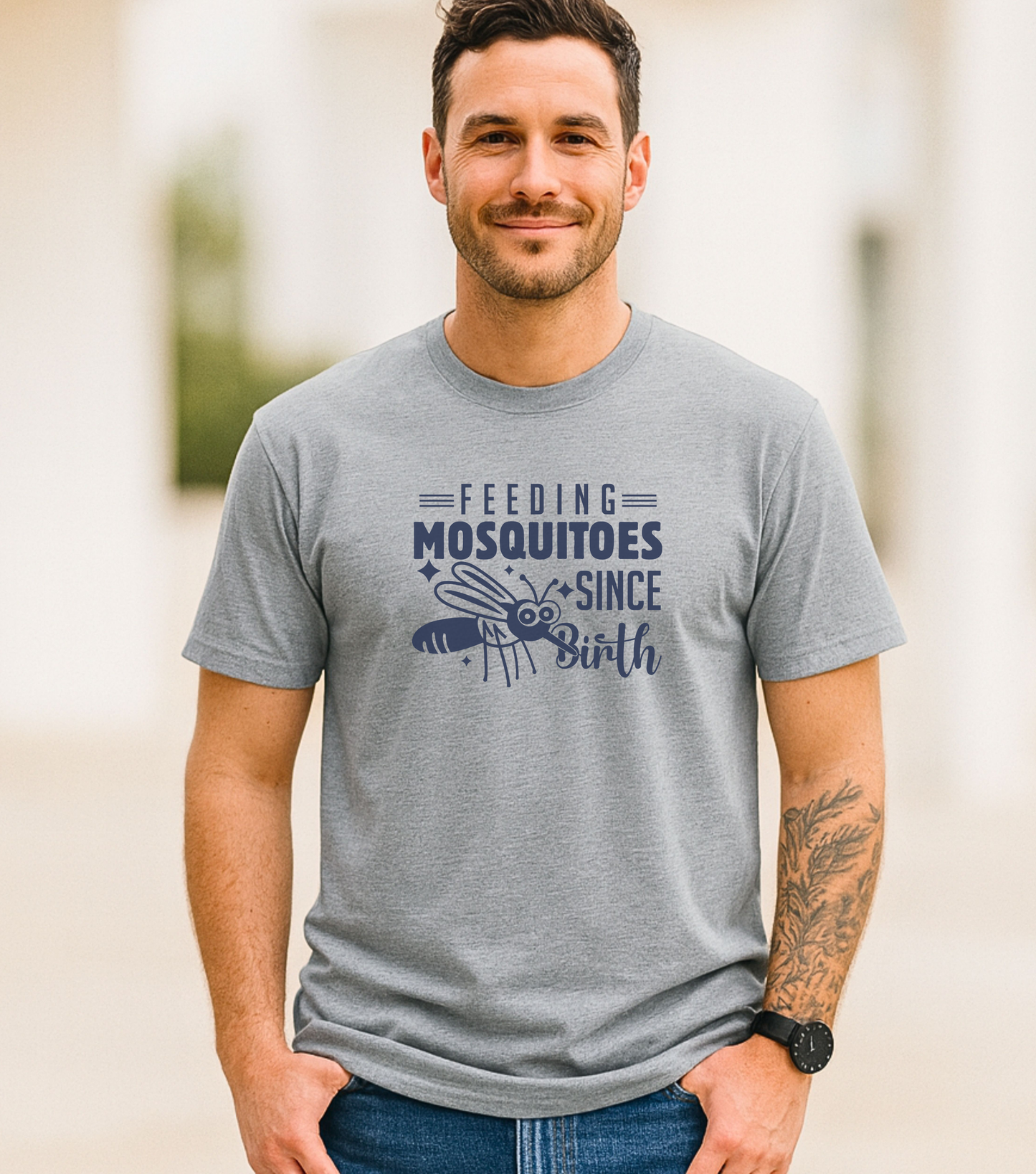 Feeding Mosquitoes Since Birth