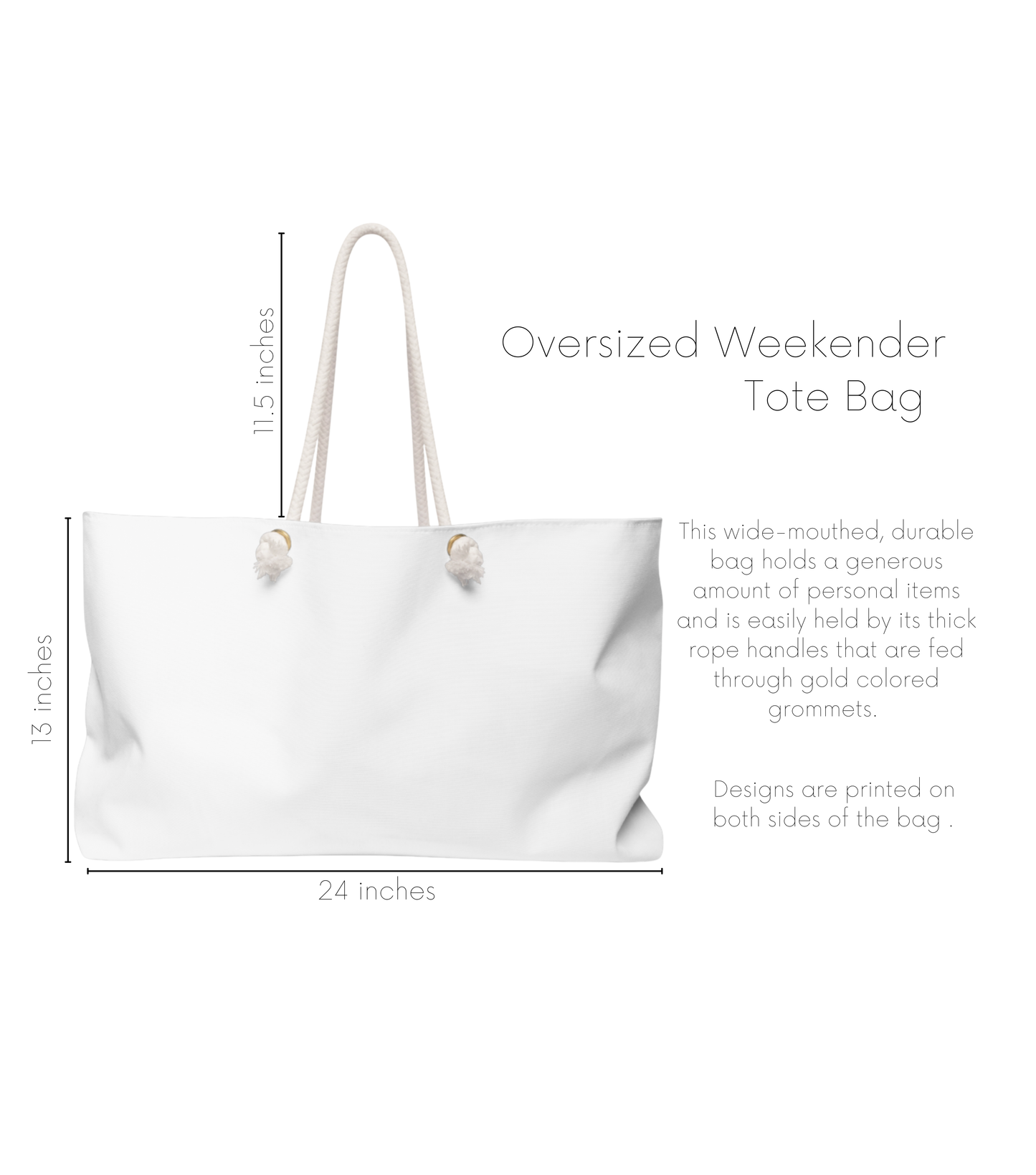 Tanned & Tipsy Weekender Bag
