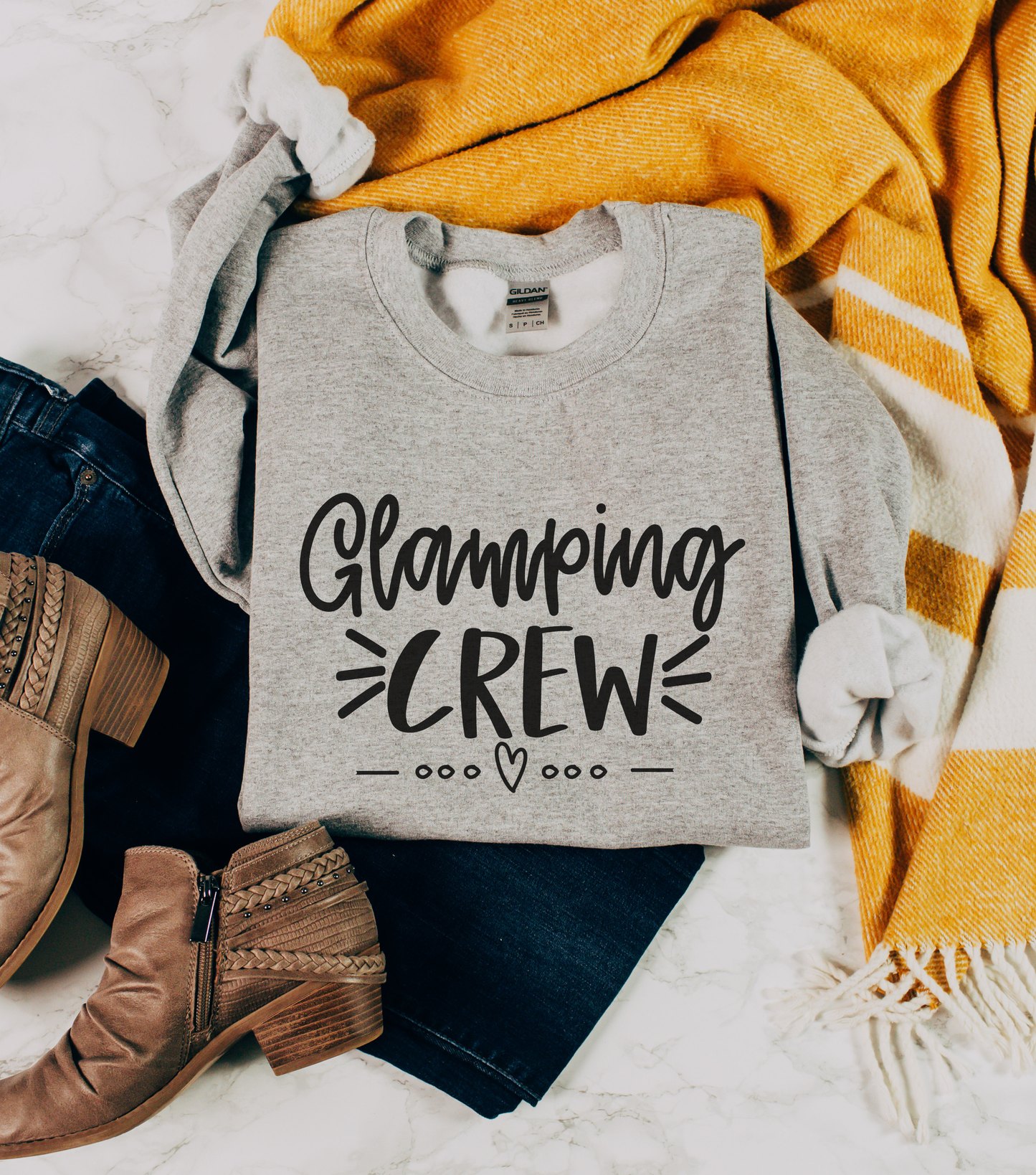 Glamping Crew Sweatshirt
