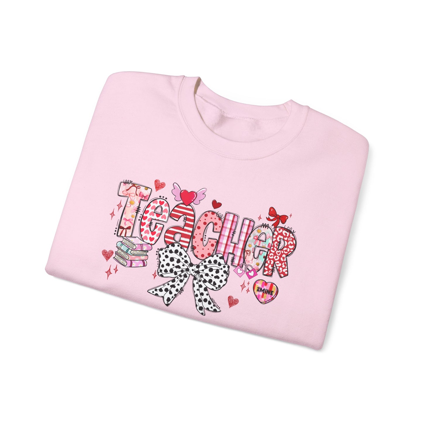 Teacher Valentine Themed Sweatshirt