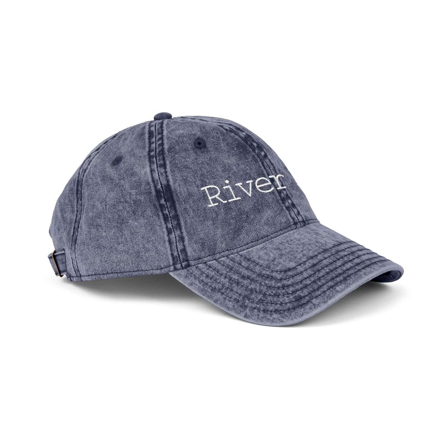 River Day Vintage Embroidered Cap