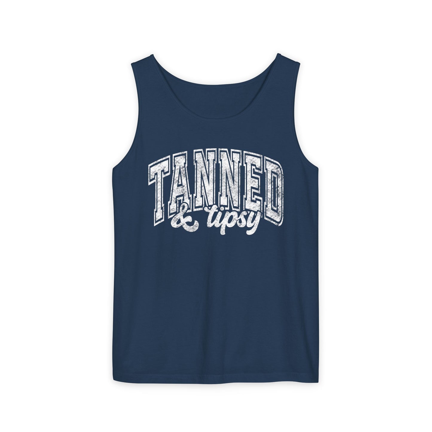 Tanked & Tipsy- Comfort Colors Tank