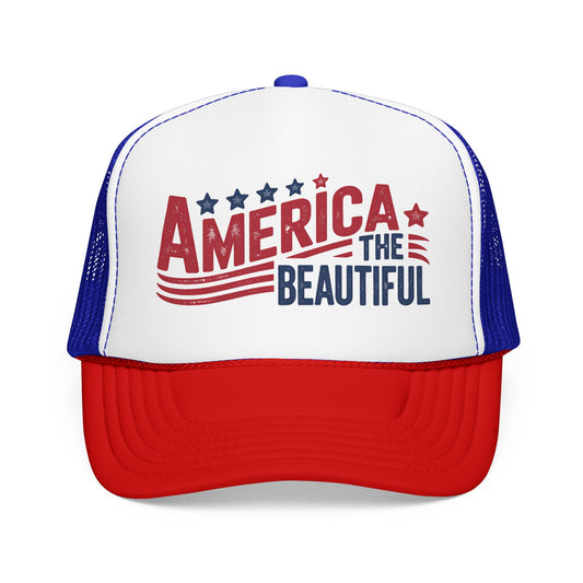 America the Beautiful Trucker Hat
