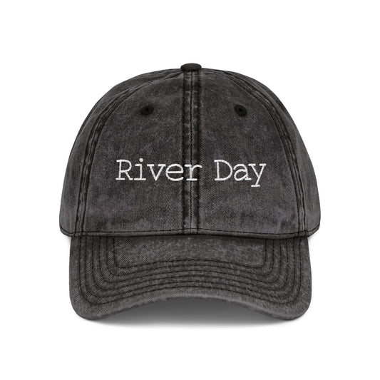 River Day Vintage Embroidered Cap