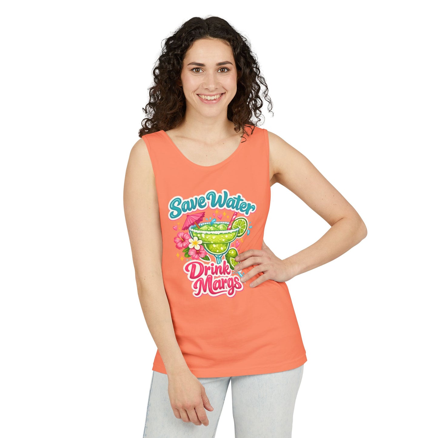 Save Water Drink Margs- Comfort Colors Tank