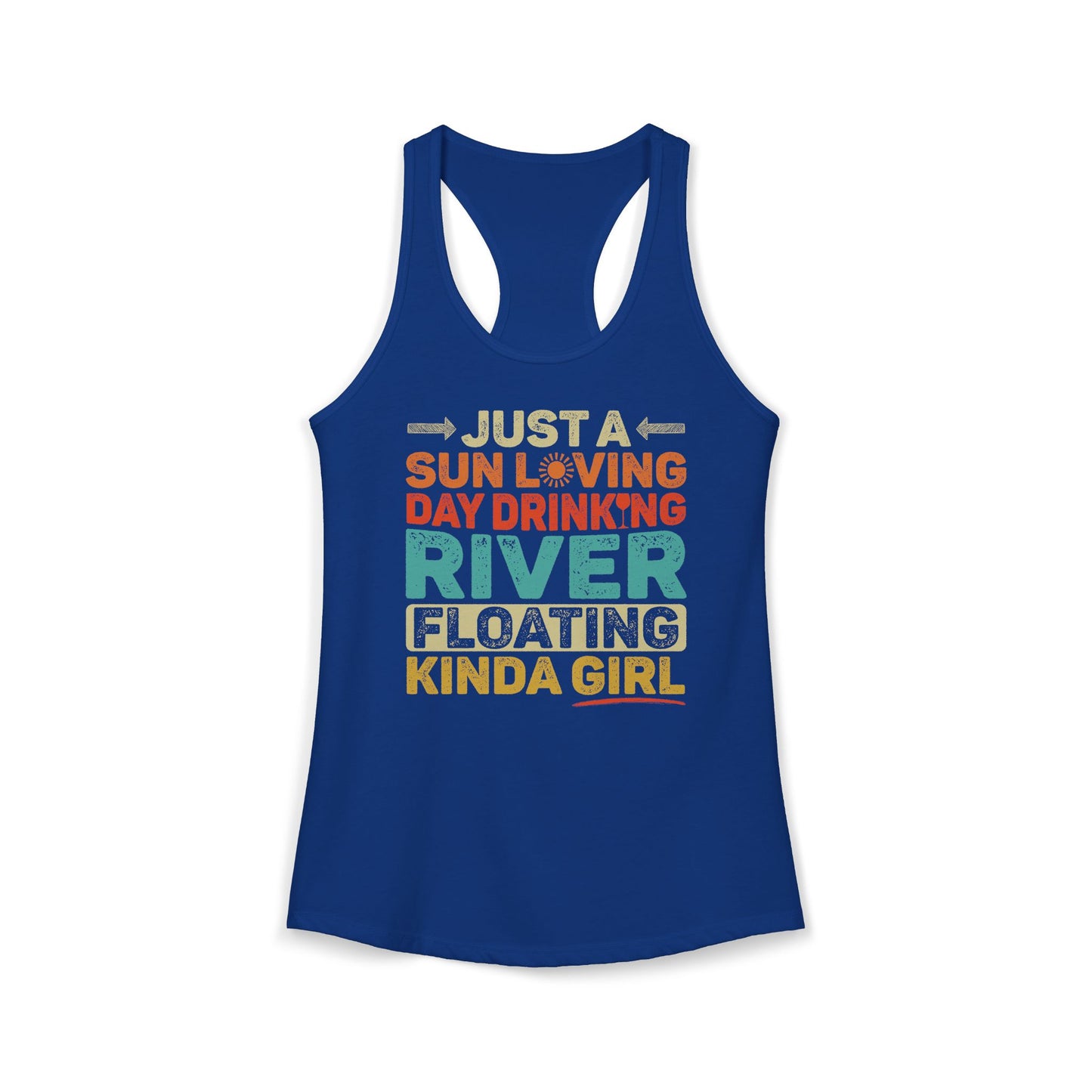 River Quote Racerback Tank