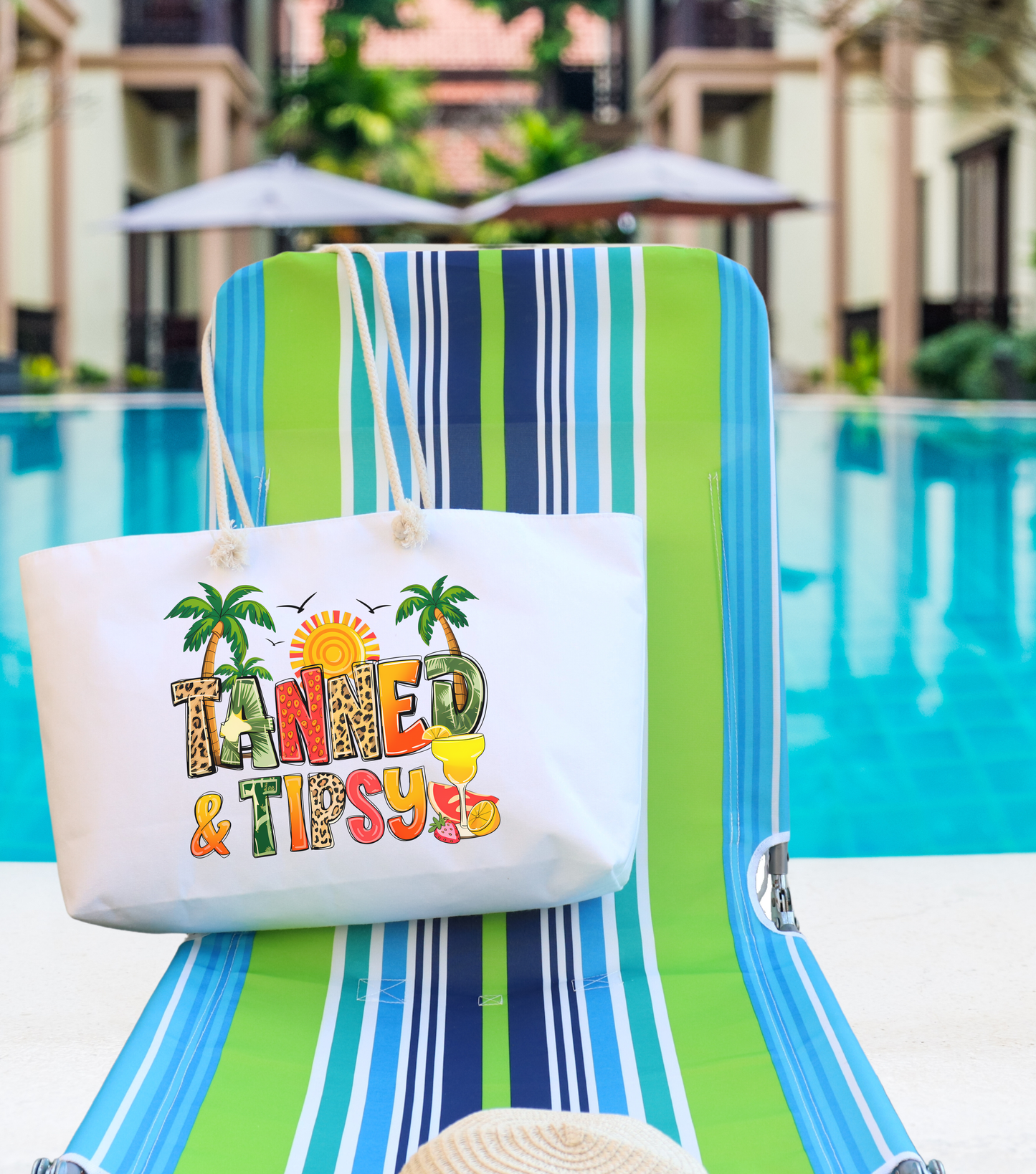 Tanned & Tipsy Weekender Bag