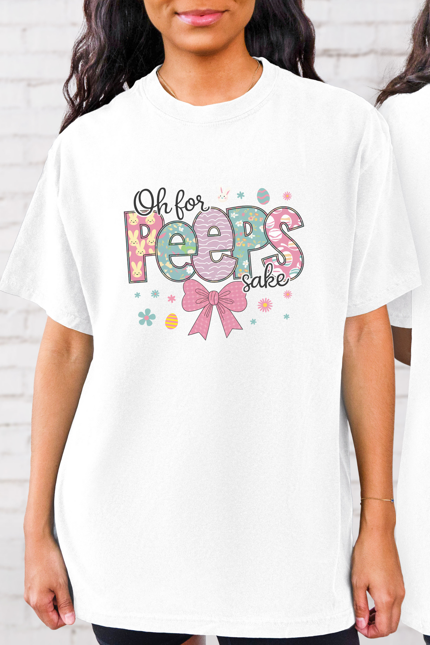 Oh For Peeps Sake Comfort Colors Easter T-shirt