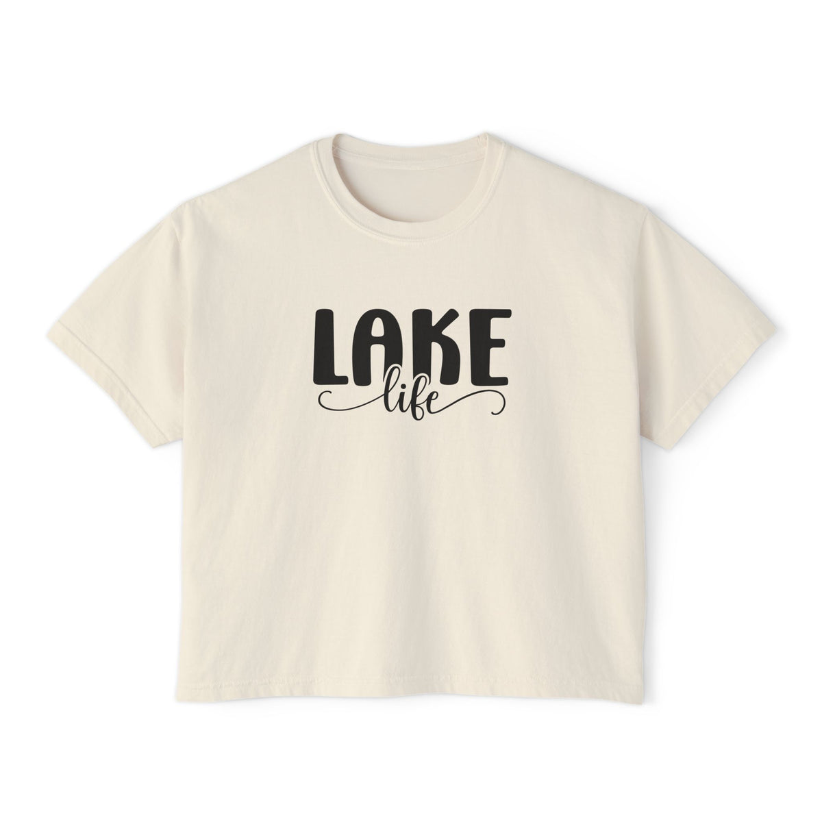 Lake Life — Comfort Colors Boxy Tee