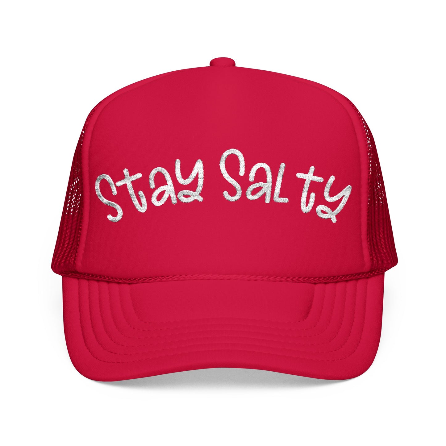 Stay Salty-Embroidered Trucker Hat