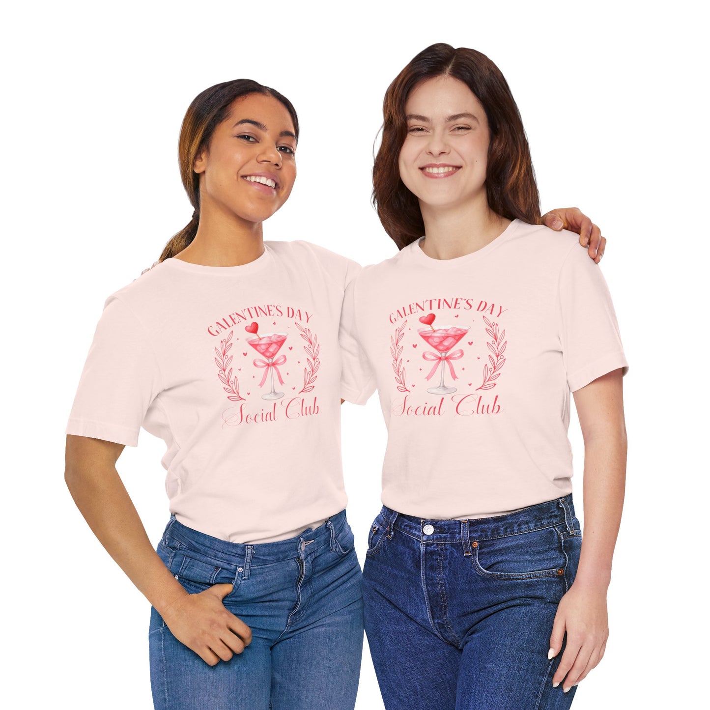 Galentine's Day Social Club Tee