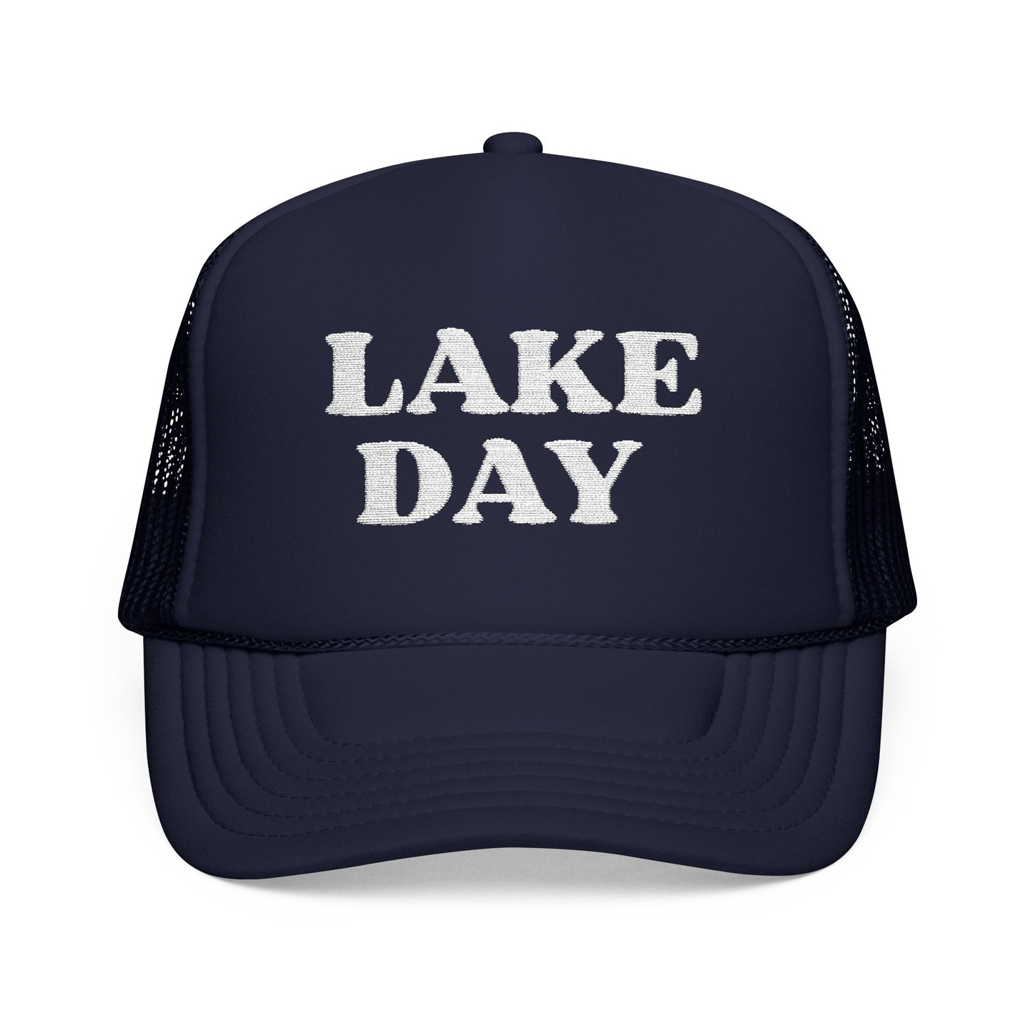 Lake Day — Embroidered Foam Trucker Hat