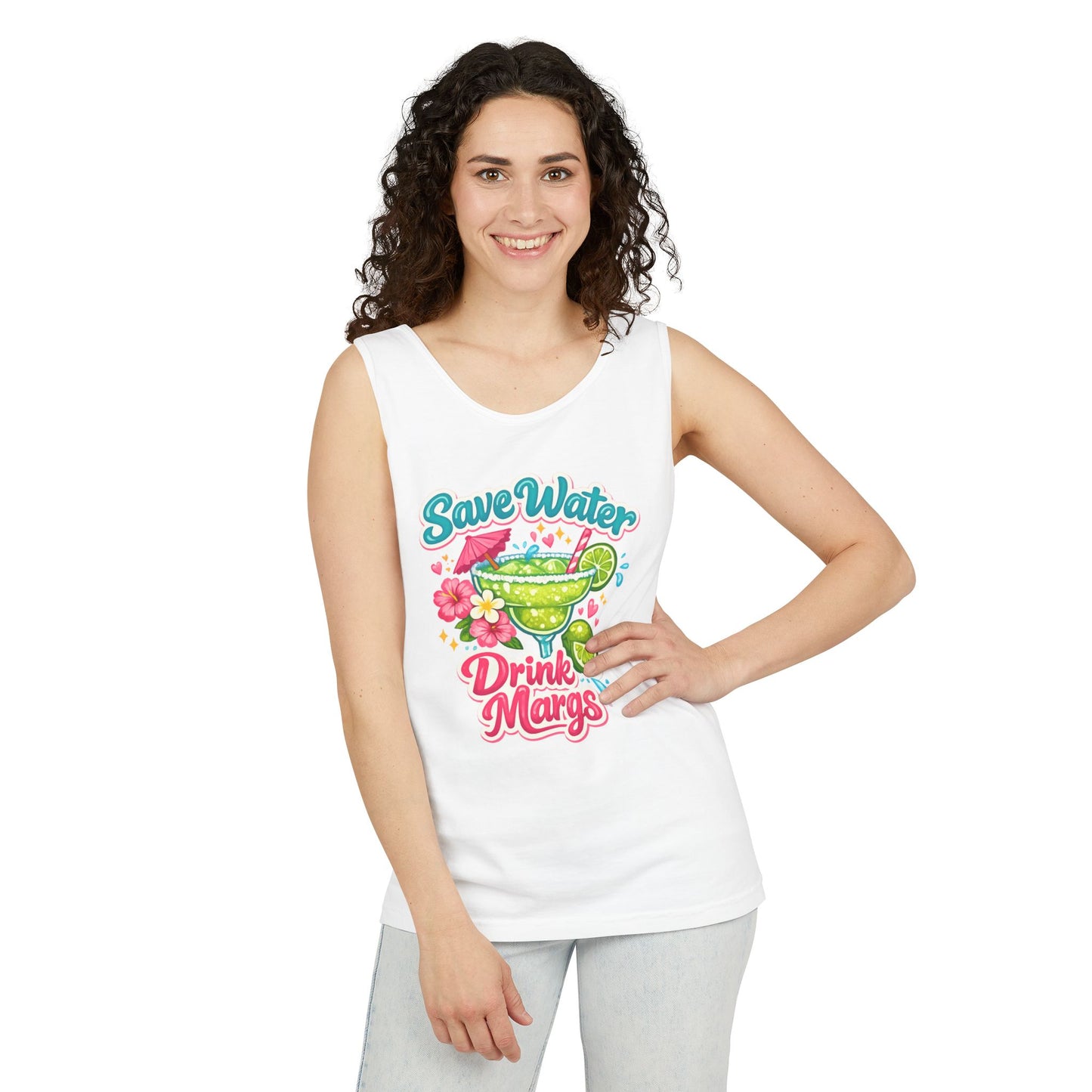 Save Water Drink Margs- Comfort Colors Tank