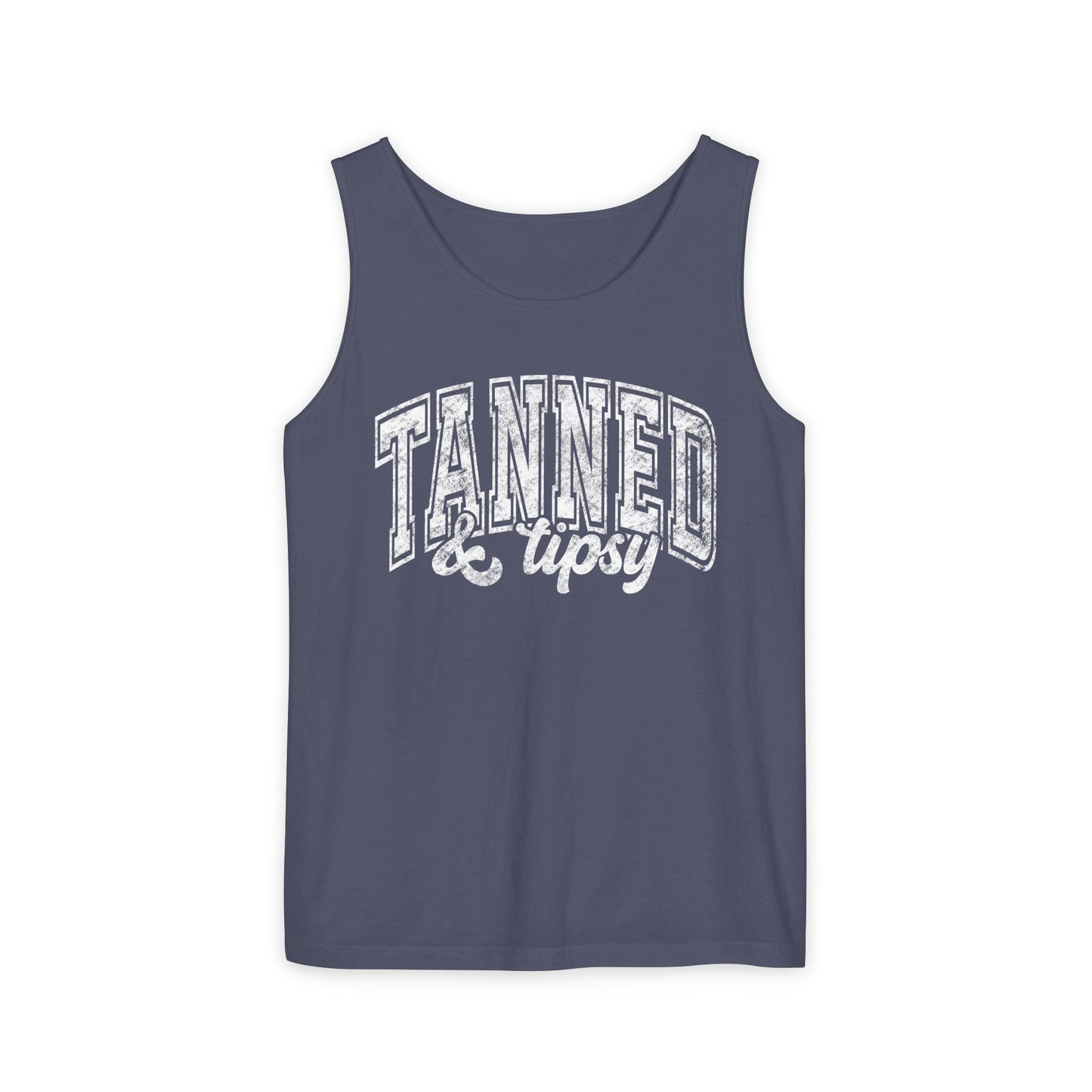 Tanked & Tipsy- Comfort Colors Tank