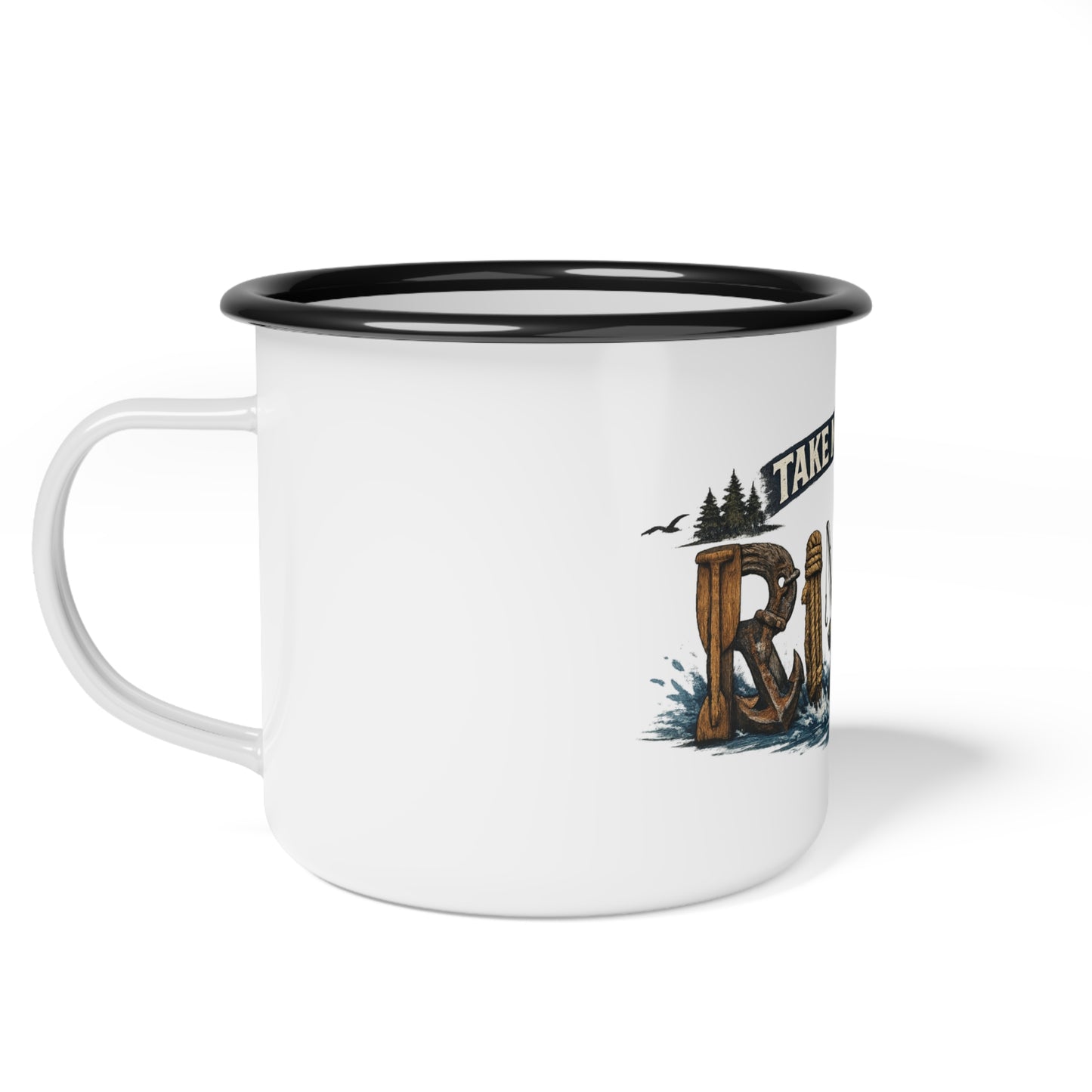 Take Me to the River Enamel Camp Cup
