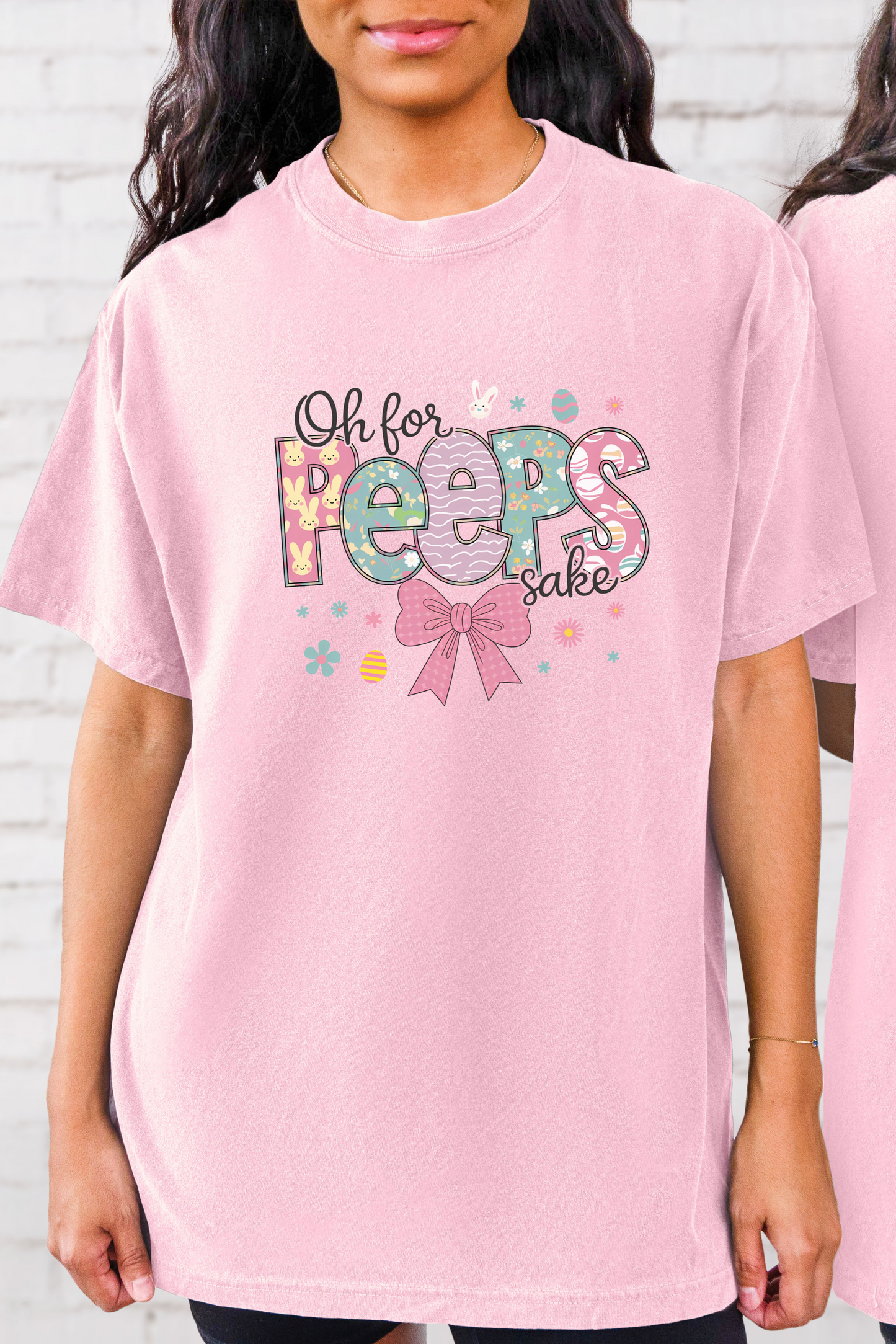 Oh For Peeps Sake Comfort Colors Easter T-shirt