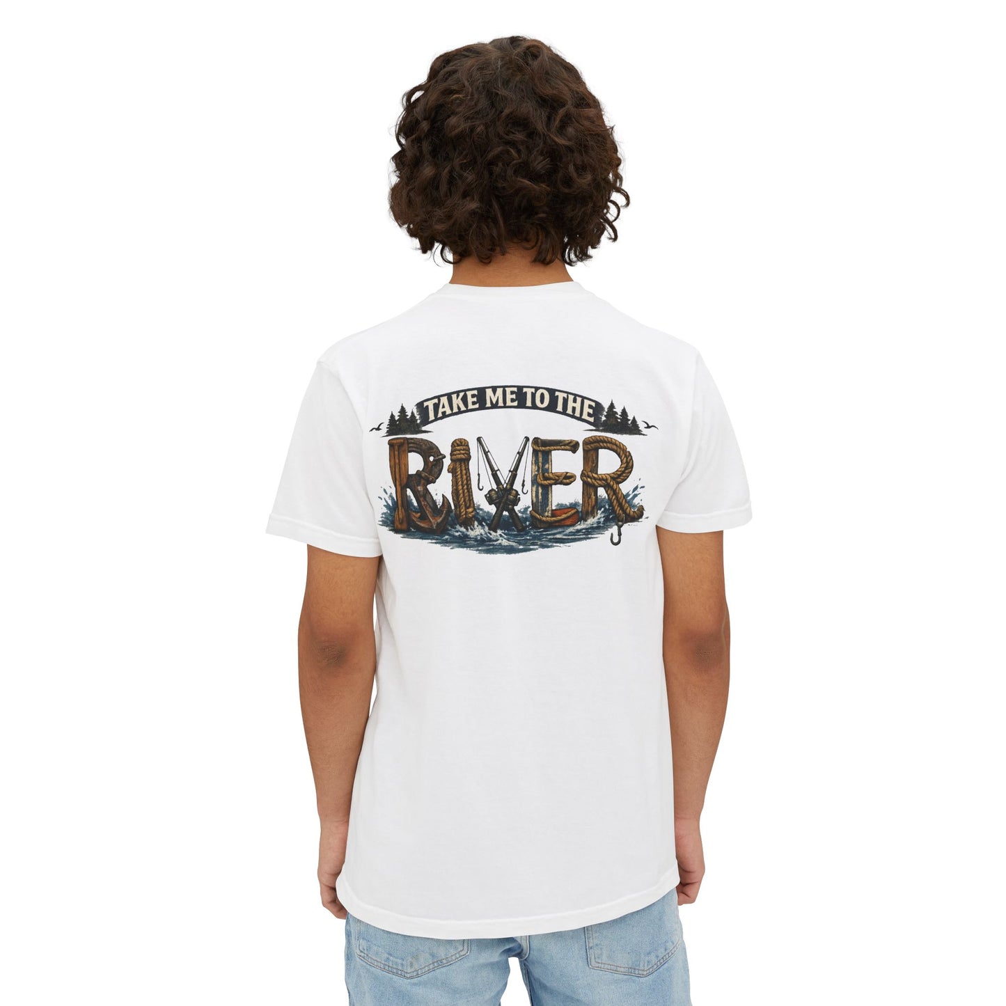 Take Me to the River Comfort Colors Pocket T-Shirt