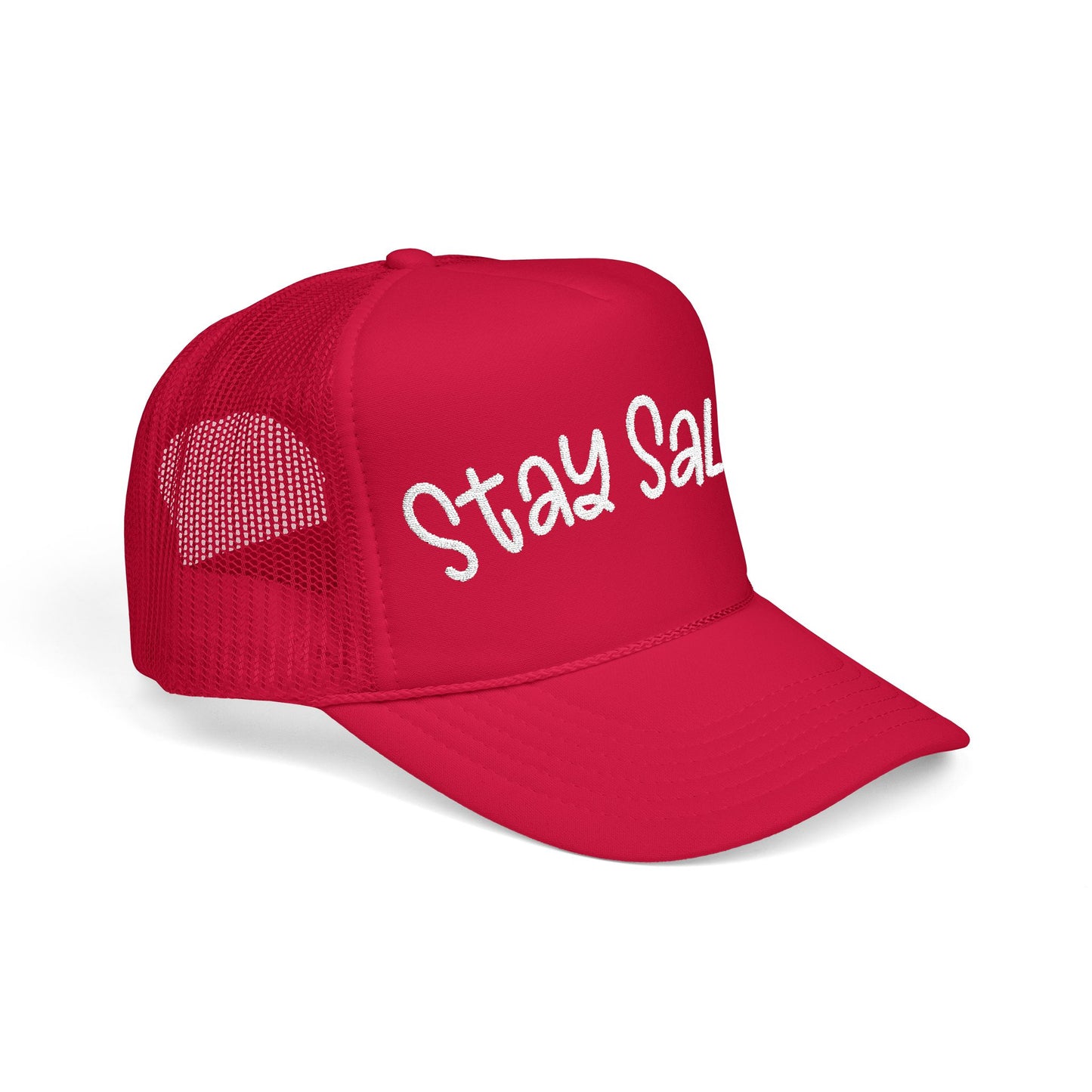 Stay Salty-Embroidered Trucker Hat