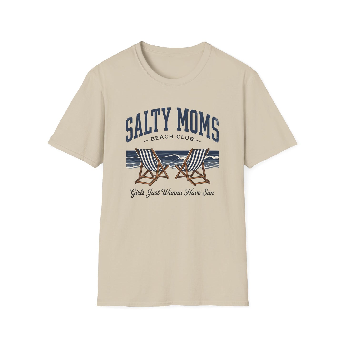 Salty Moms Beach Club T-Shirt