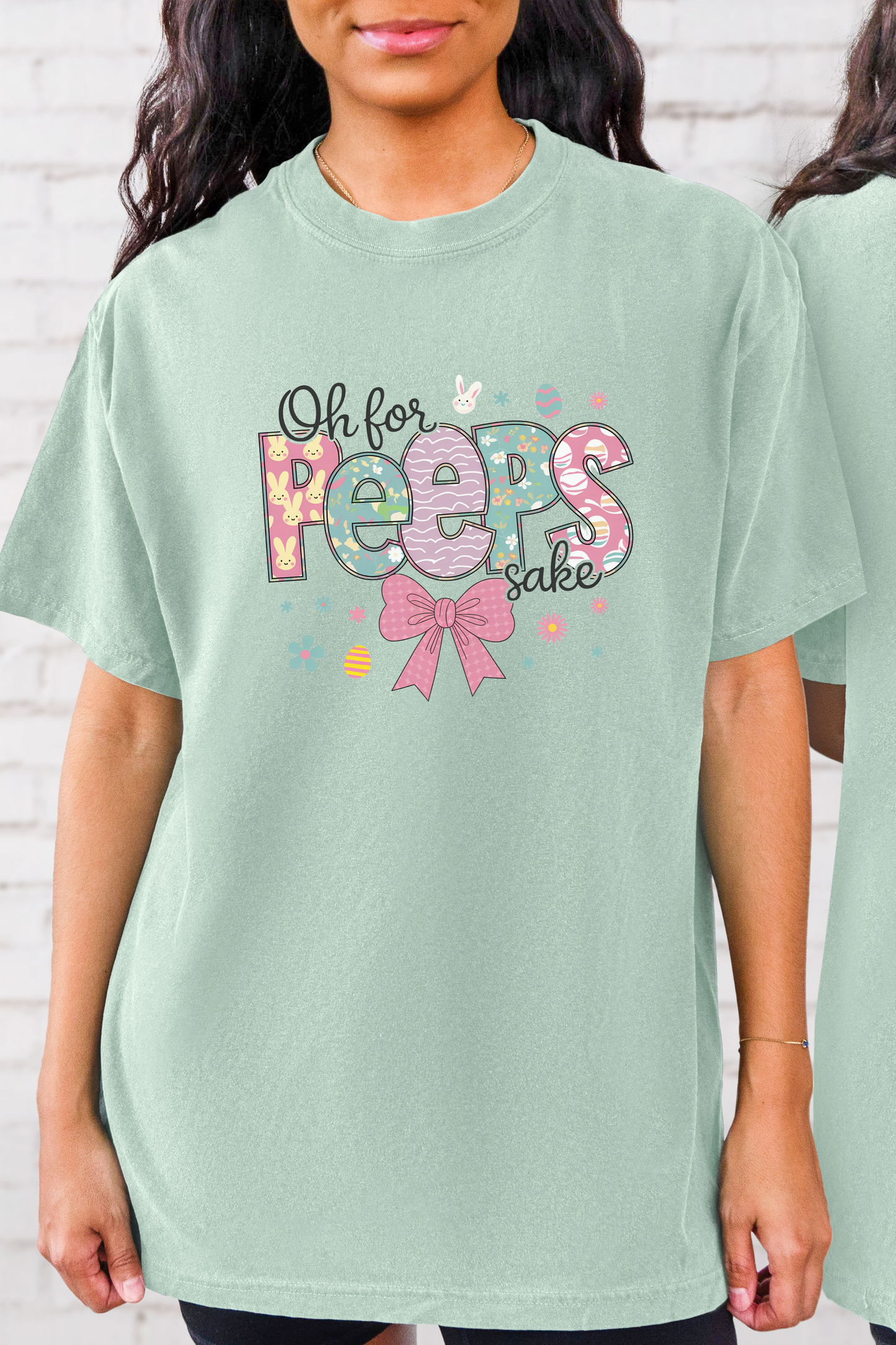Oh For Peeps Sake Comfort Colors Easter T-shirt