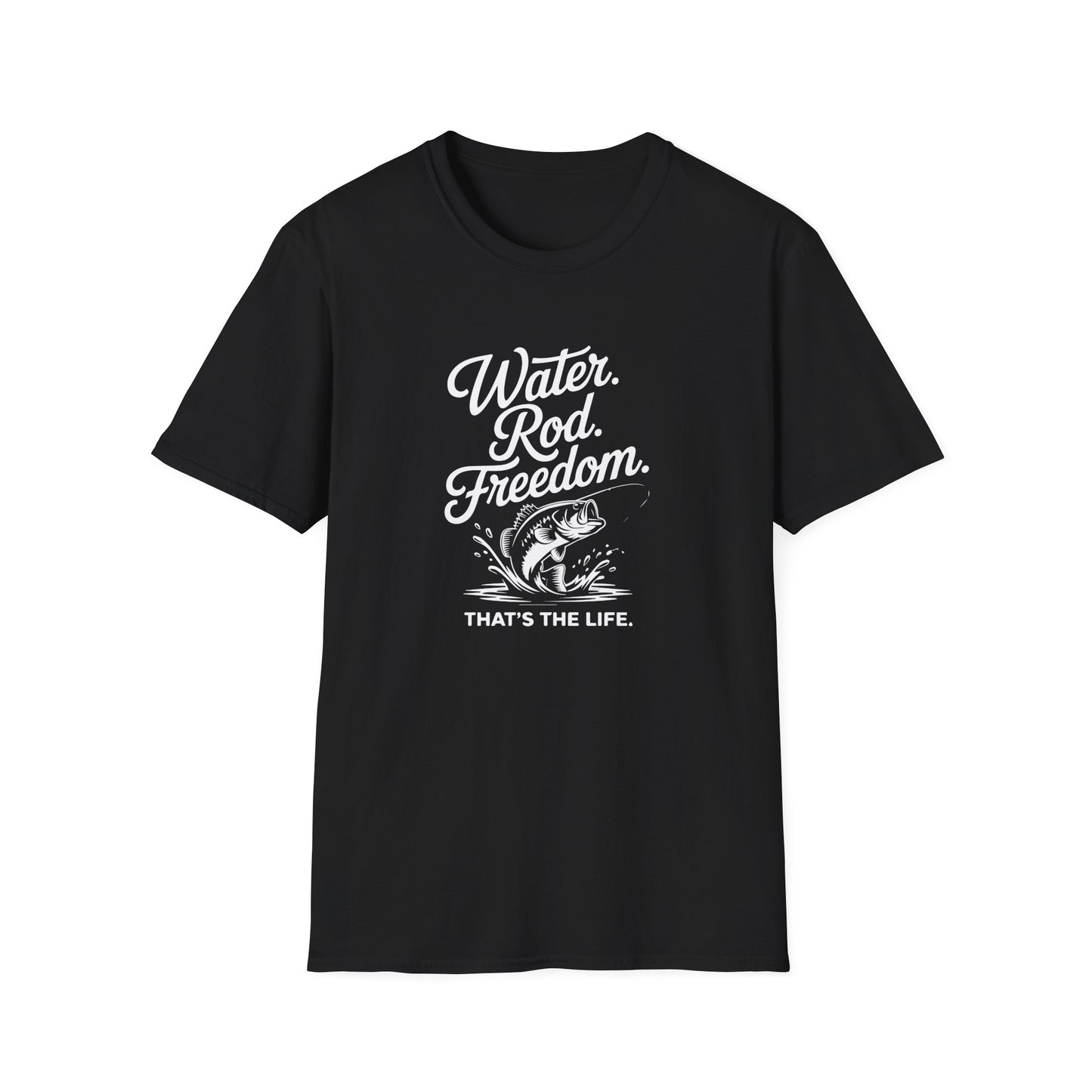Water. Rod. Freedom T-shirt